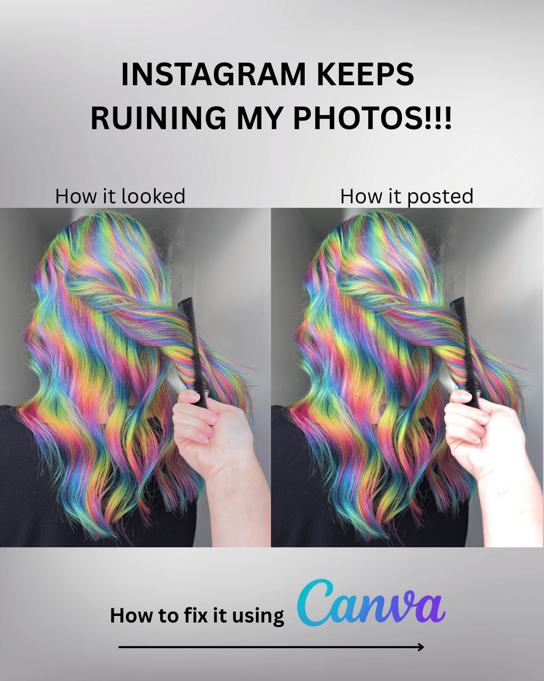 Leah Norris — Educational Post ONESHOT Hair Awards entry