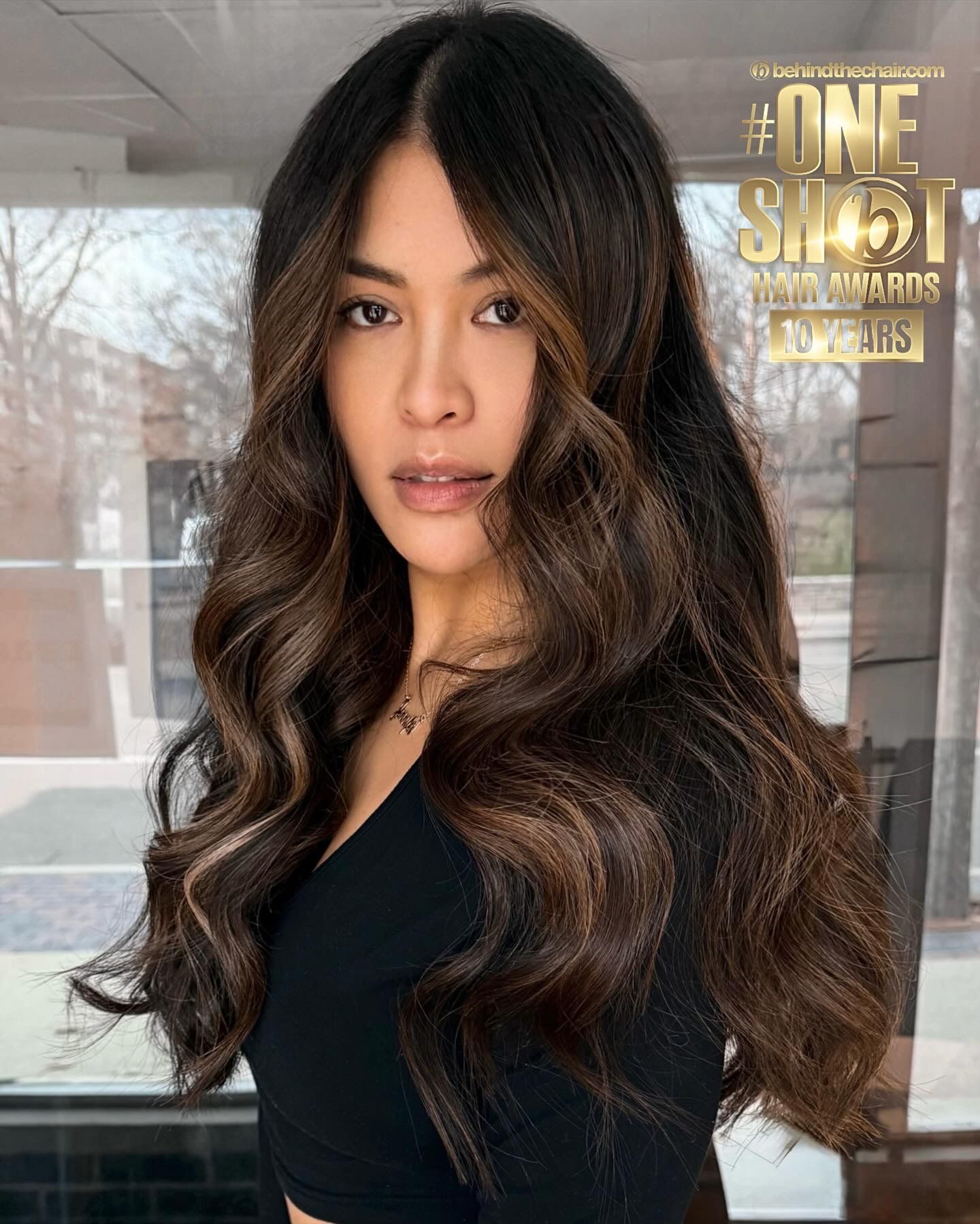 Elaine Cavada — Brunettes ONESHOT Hair Awards entry
