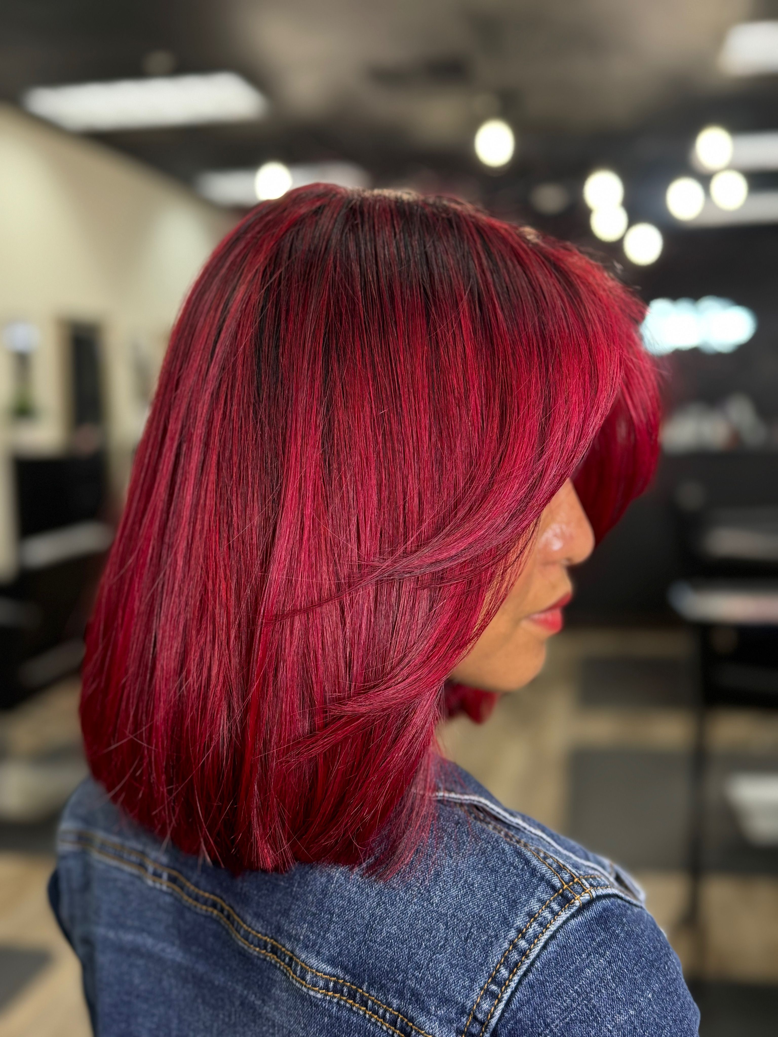 Bryana Hudson — Reds ONESHOT Hair Awards entry