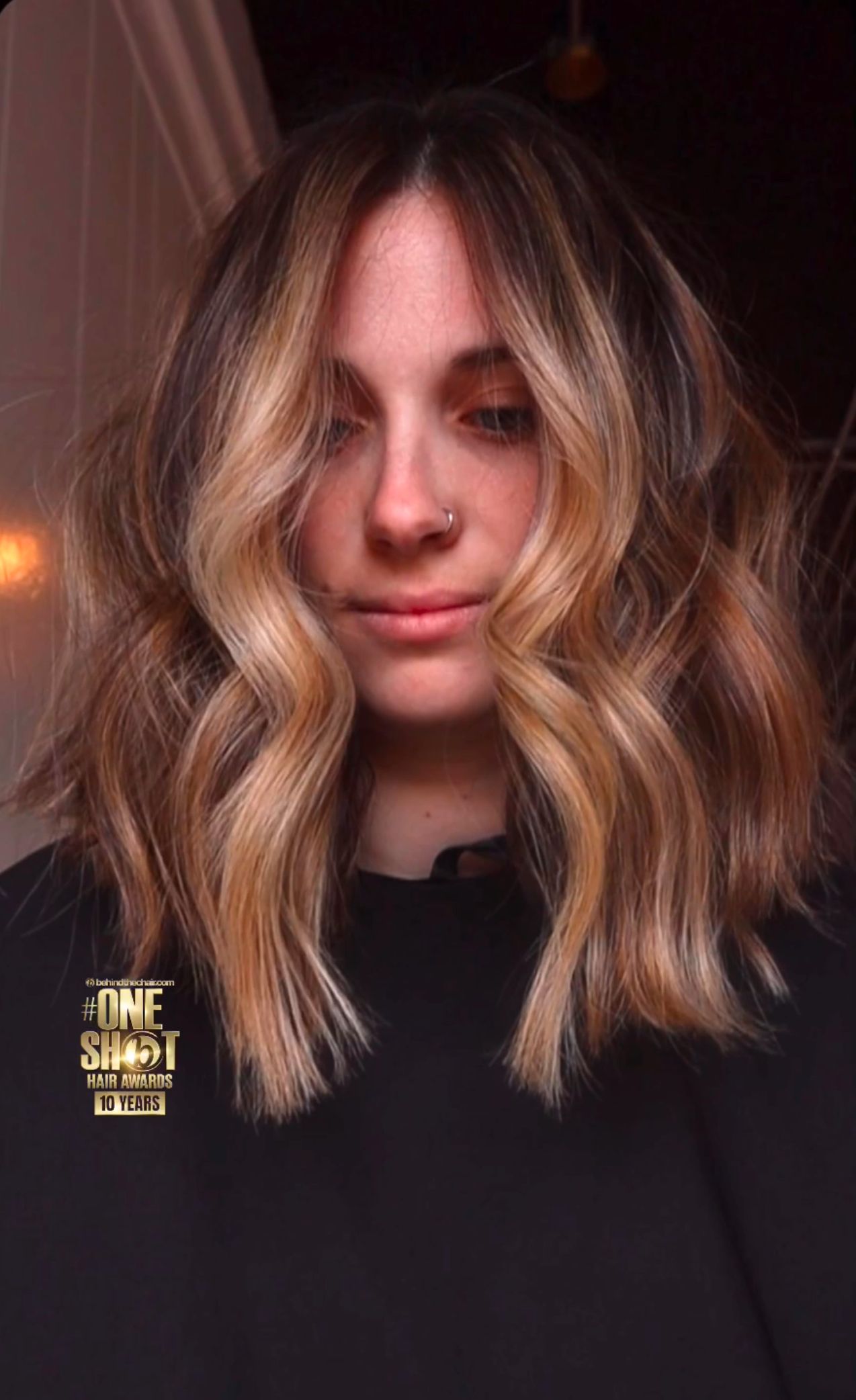 Jess Elaine — Warm Balayage ONESHOT Hair Awards entry