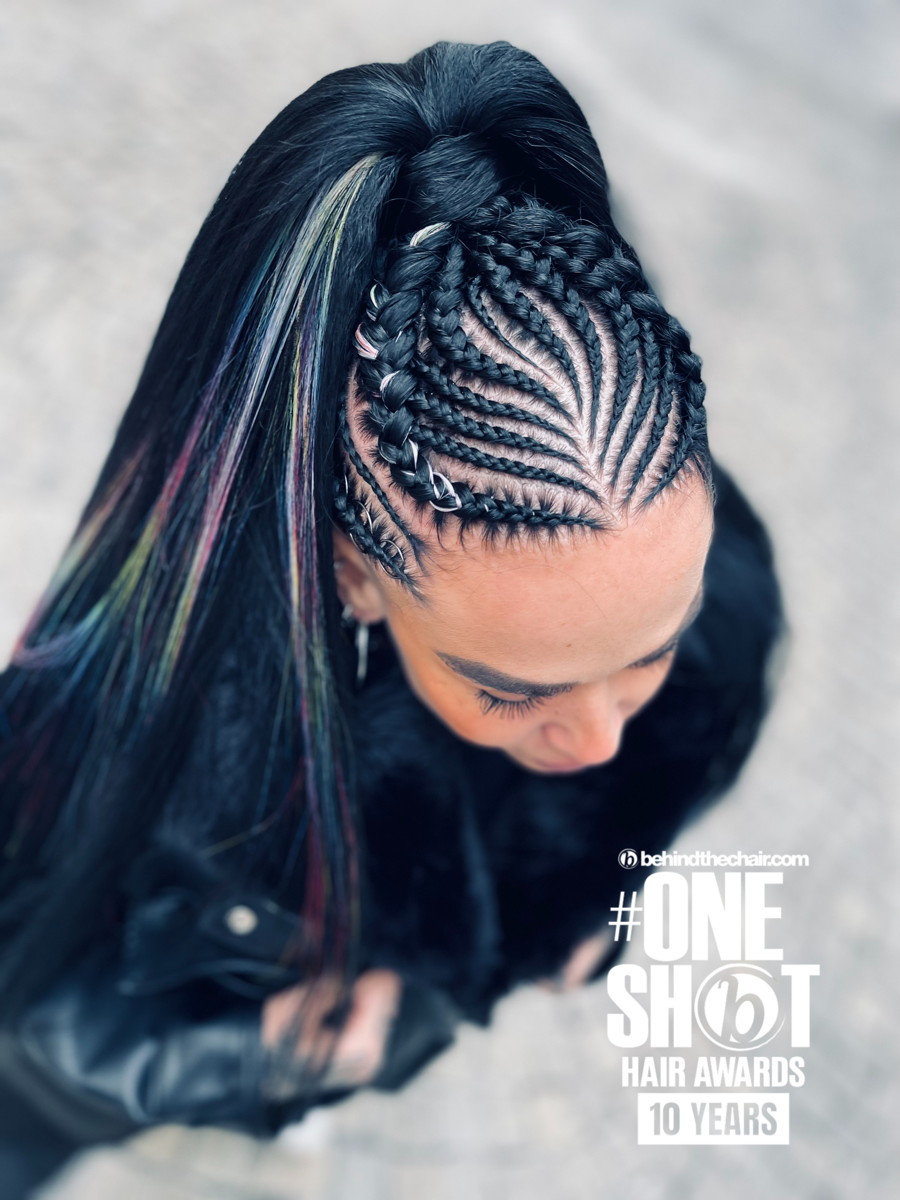 Jana Klikova — Intricate Braids & Twists ONESHOT Hair Awards entry