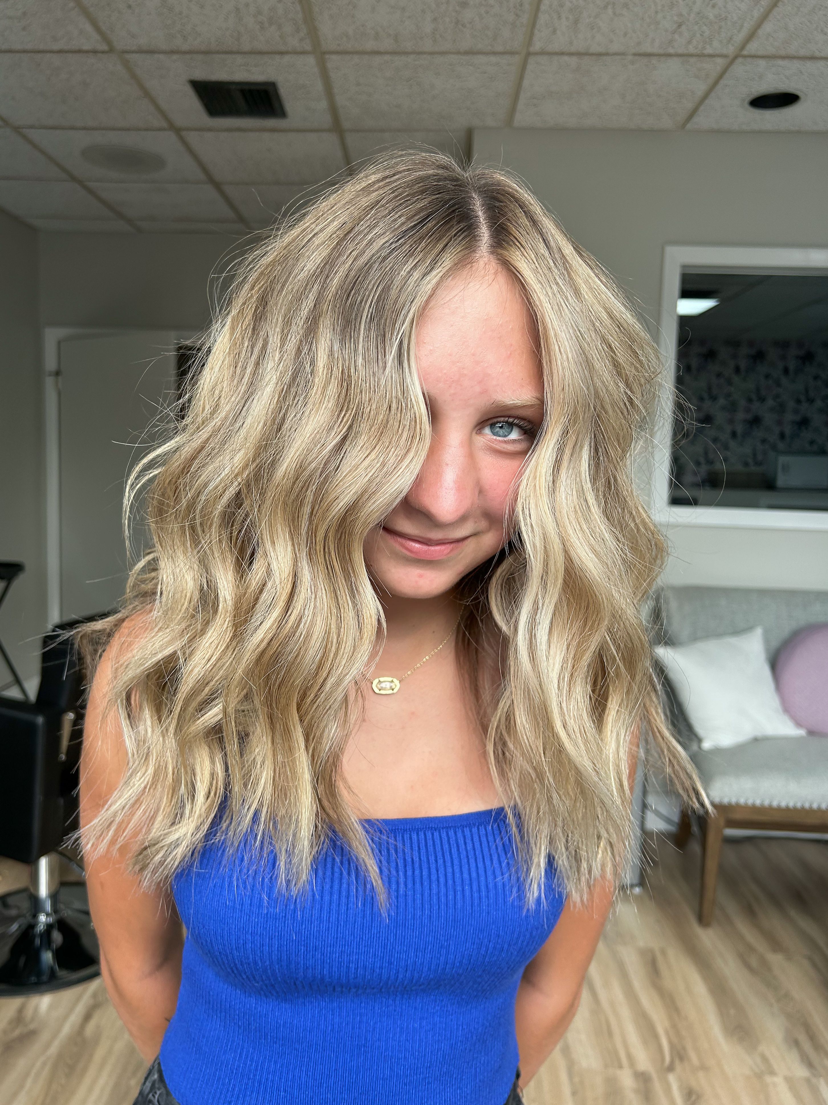 Carly Morales — Blondes ONESHOT Hair Awards entry