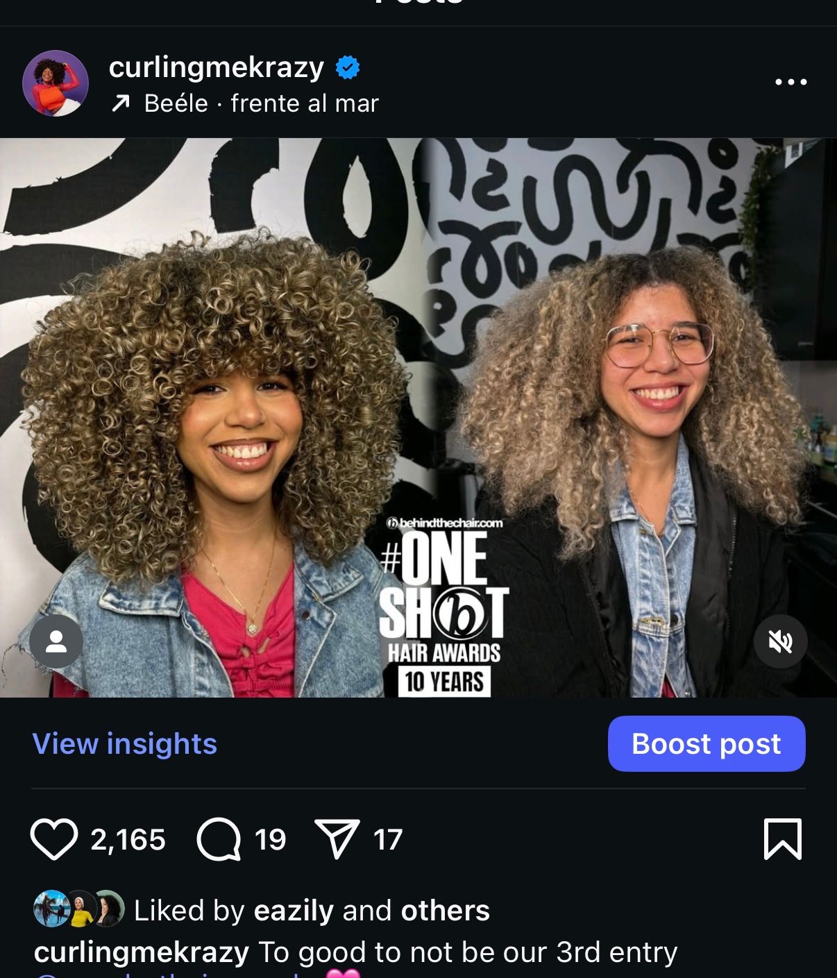 Kenidia Quinones — Cut Transformation ONESHOT Hair Awards entry