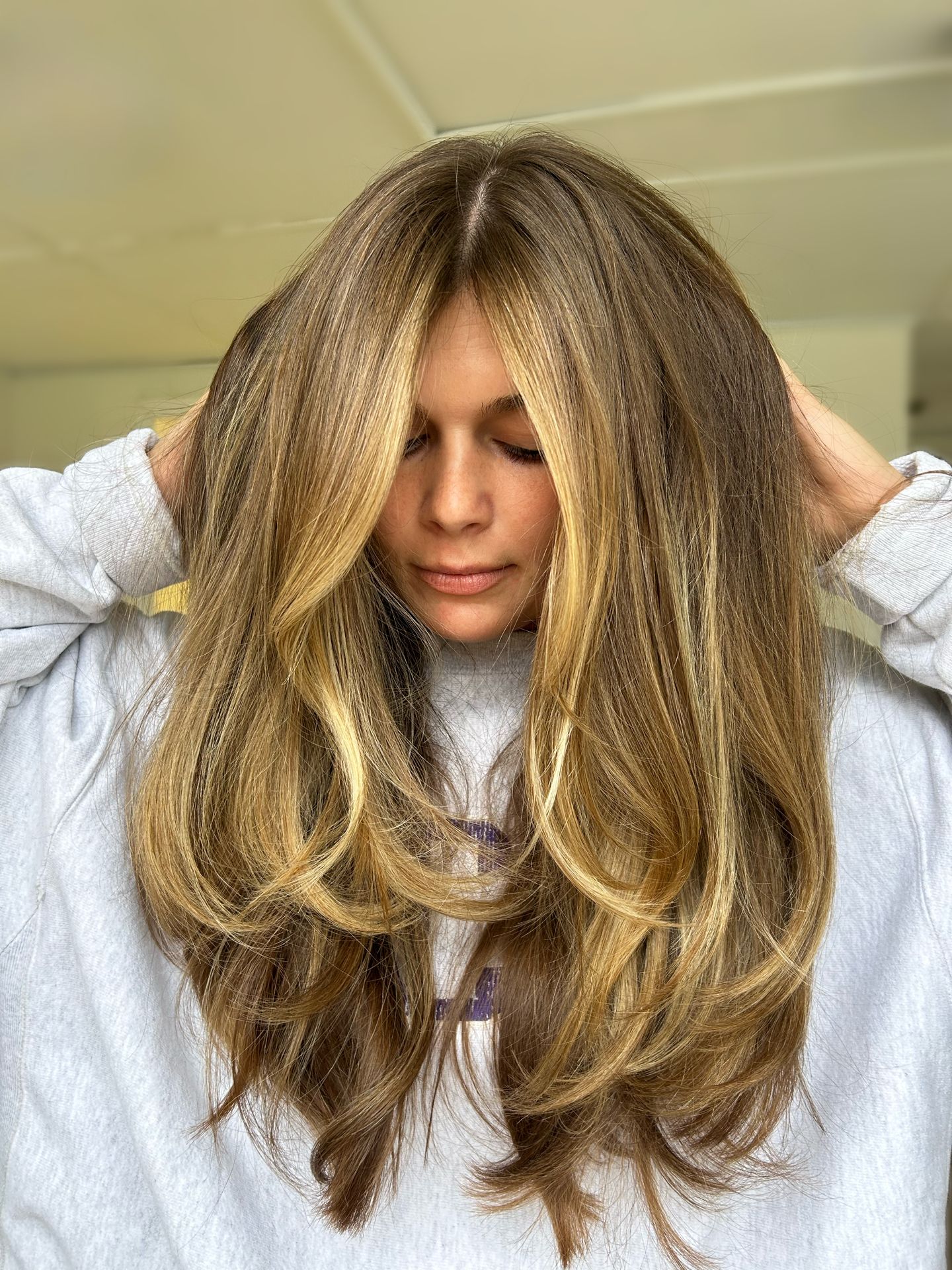Deven Amero — Warm Balayage ONESHOT Hair Awards entry