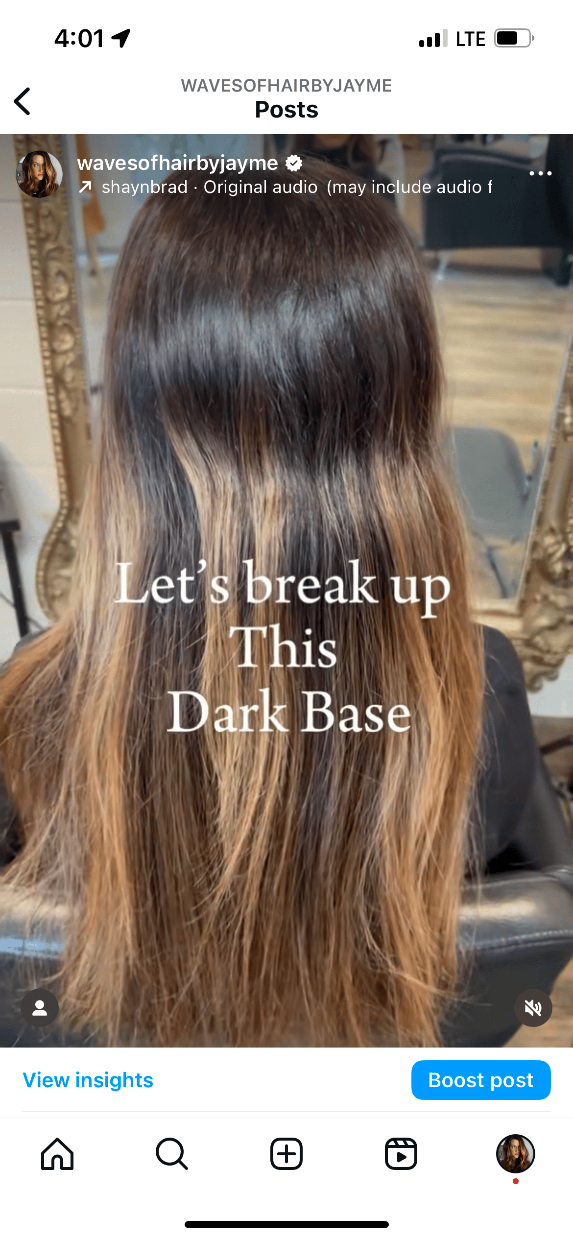 Jayme Williams — Color Video ONESHOT Hair Awards entry