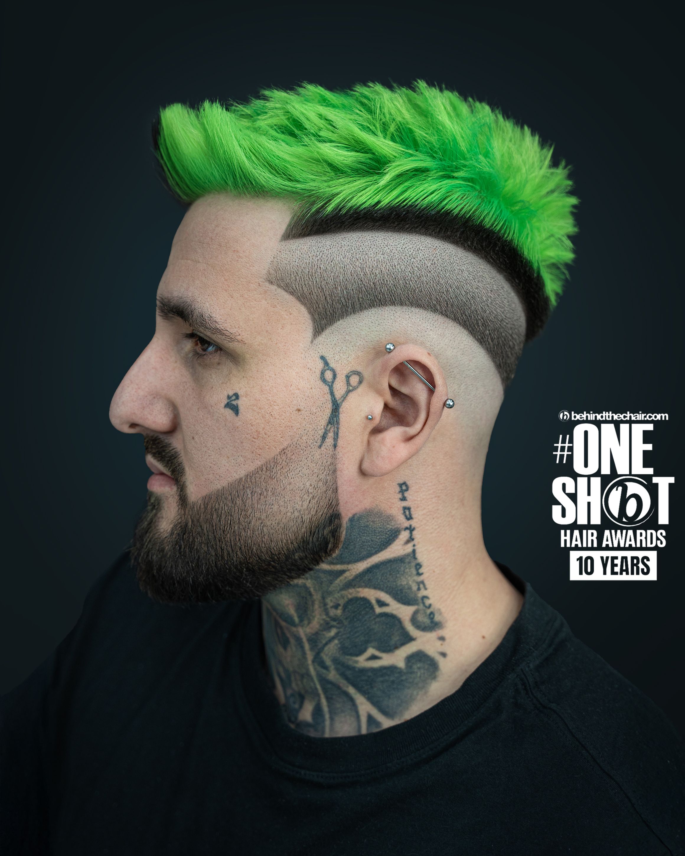 Bogdan Cernat — Men's Cut ONESHOT Hair Awards entry