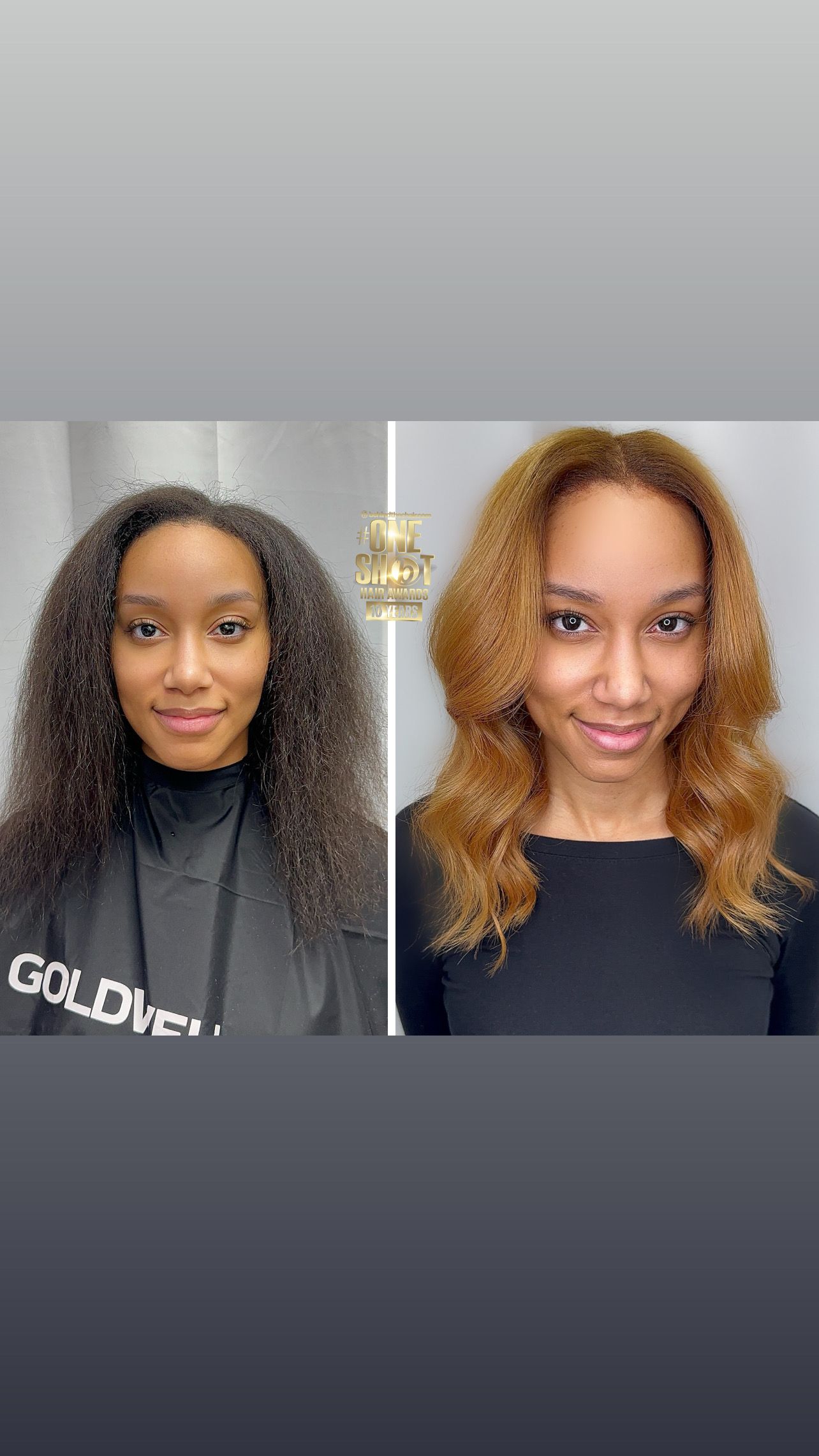 Shonda Gayle — Color Transformation ONESHOT Hair Awards entry