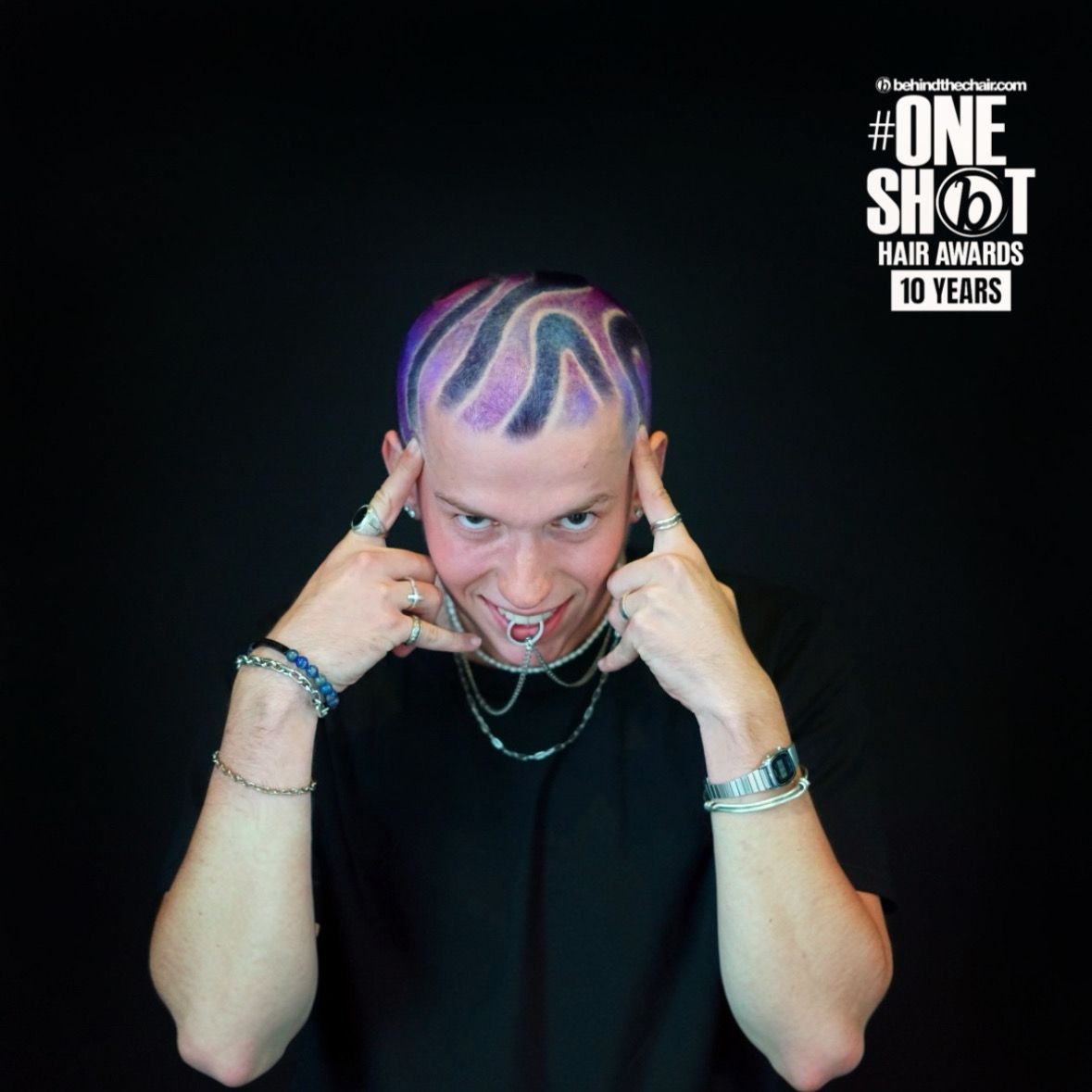 Ivan Ross — Hair Tattoo ONESHOT Hair Awards entry