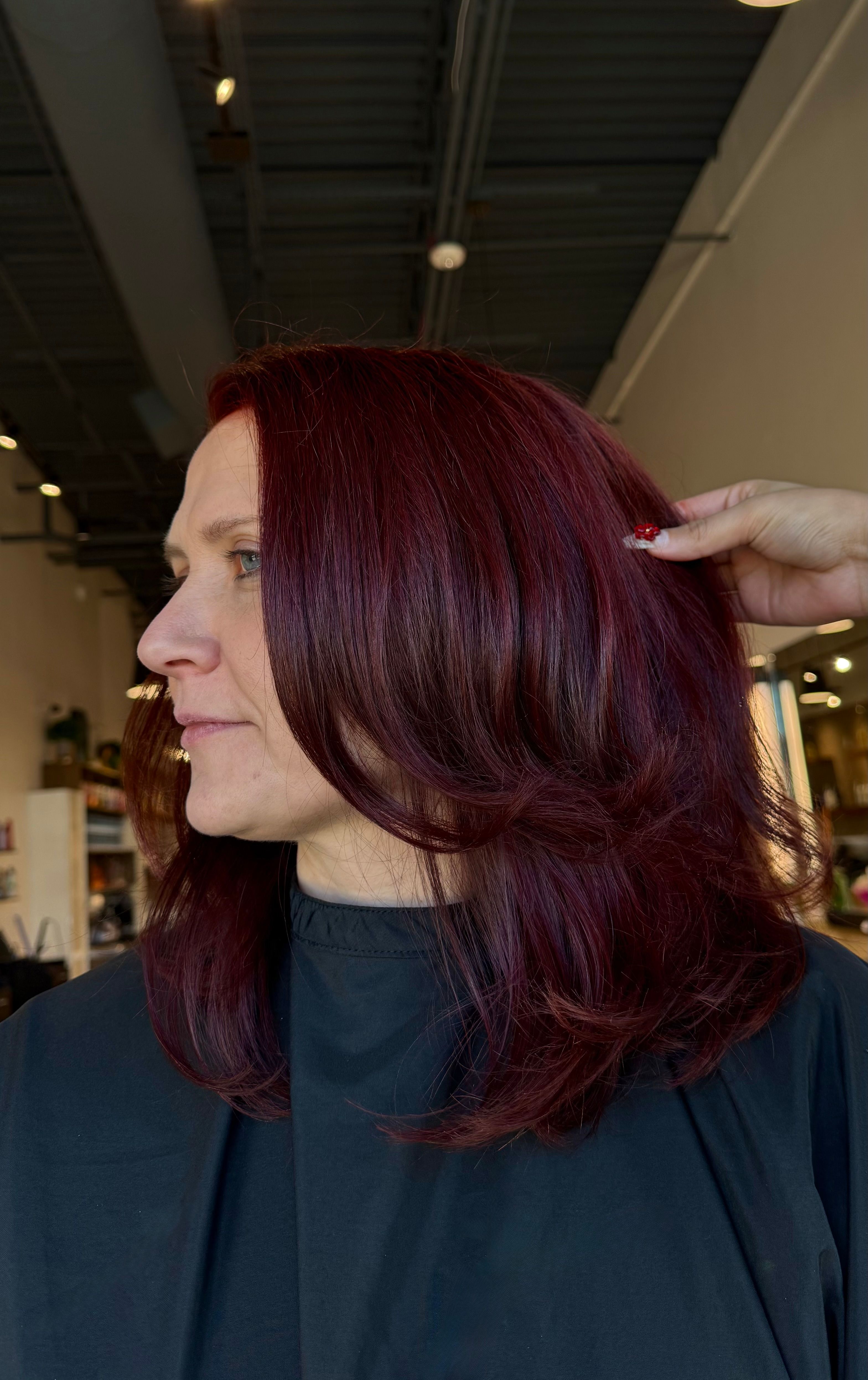 Valeria Velasquez — Reds ONESHOT Hair Awards entry