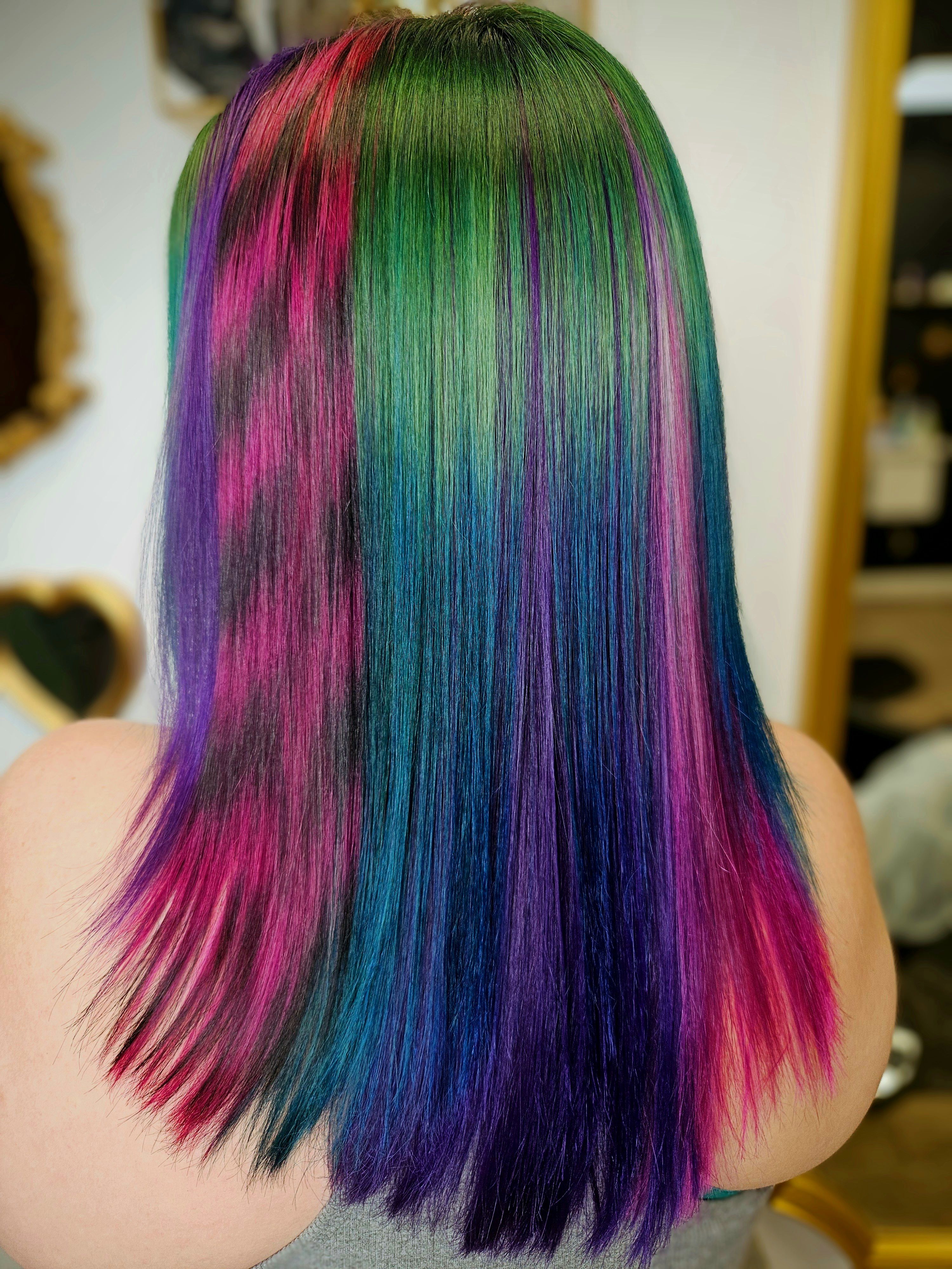 Cortney Hestand — Color Blocking ONESHOT Hair Awards entry