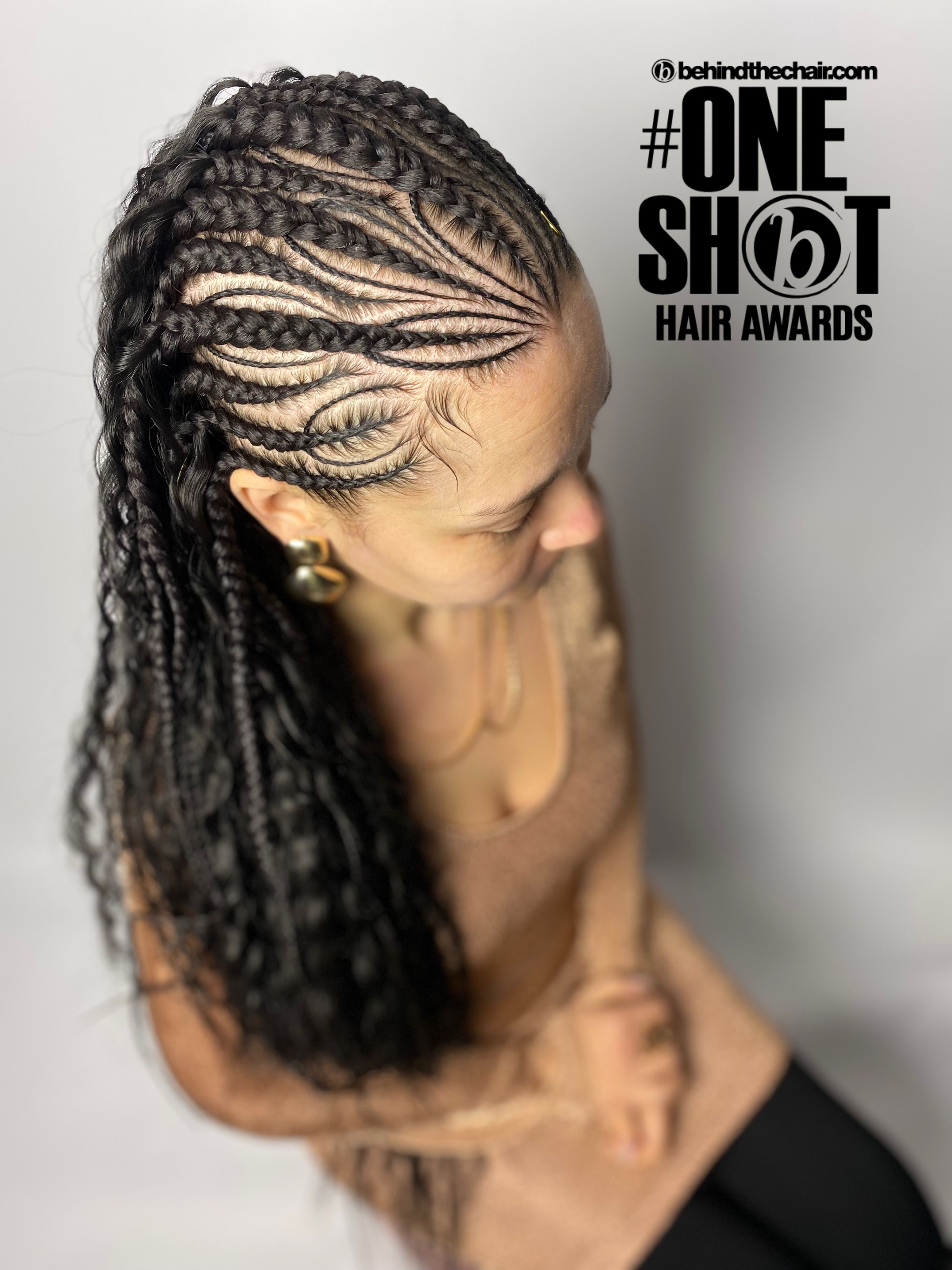 Tetiiana Demydova — Intricate Braids & Twists ONESHOT Hair Awards entry