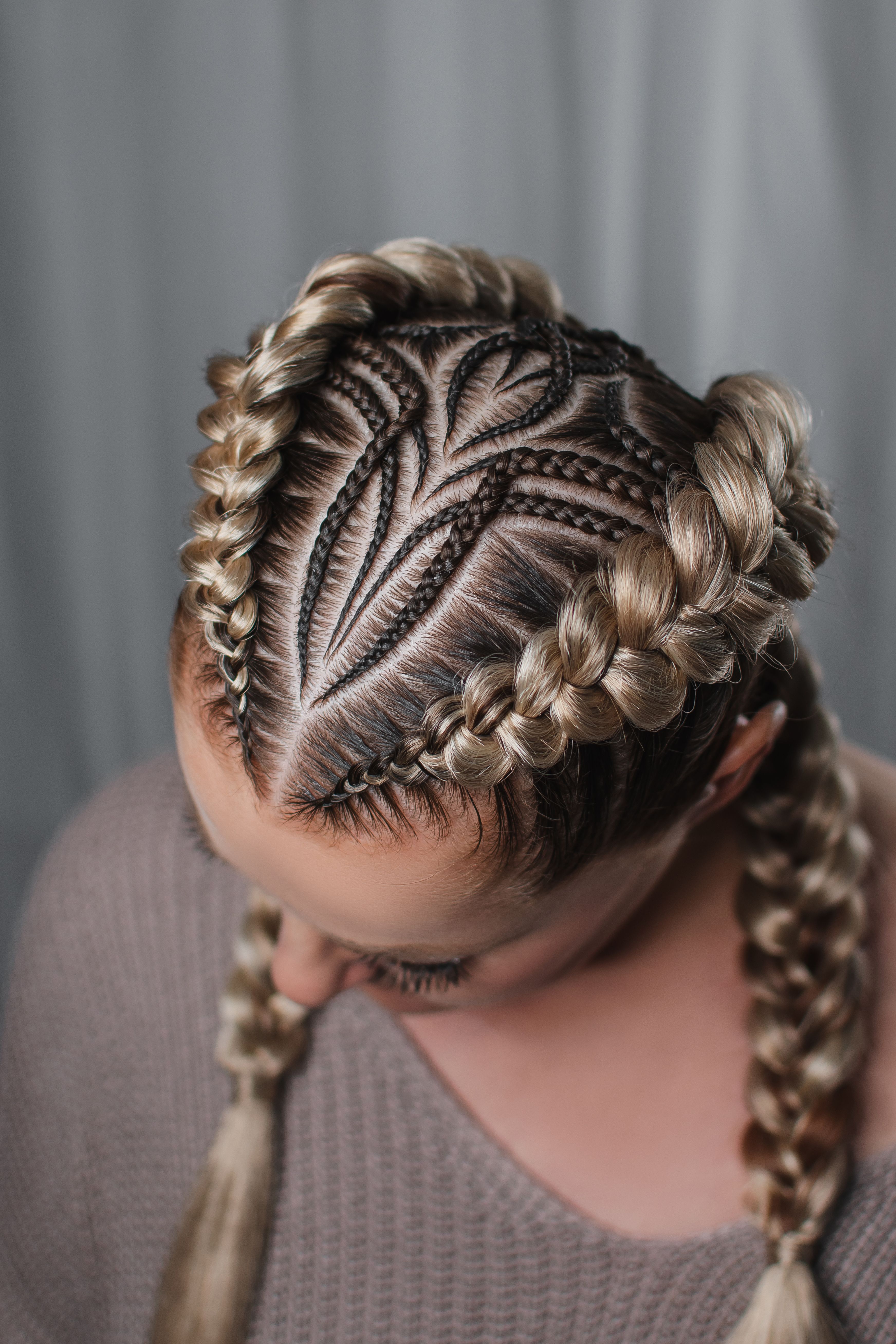 Marina Olshanskaya — Intricate Braids & Twists ONESHOT Hair Awards entry