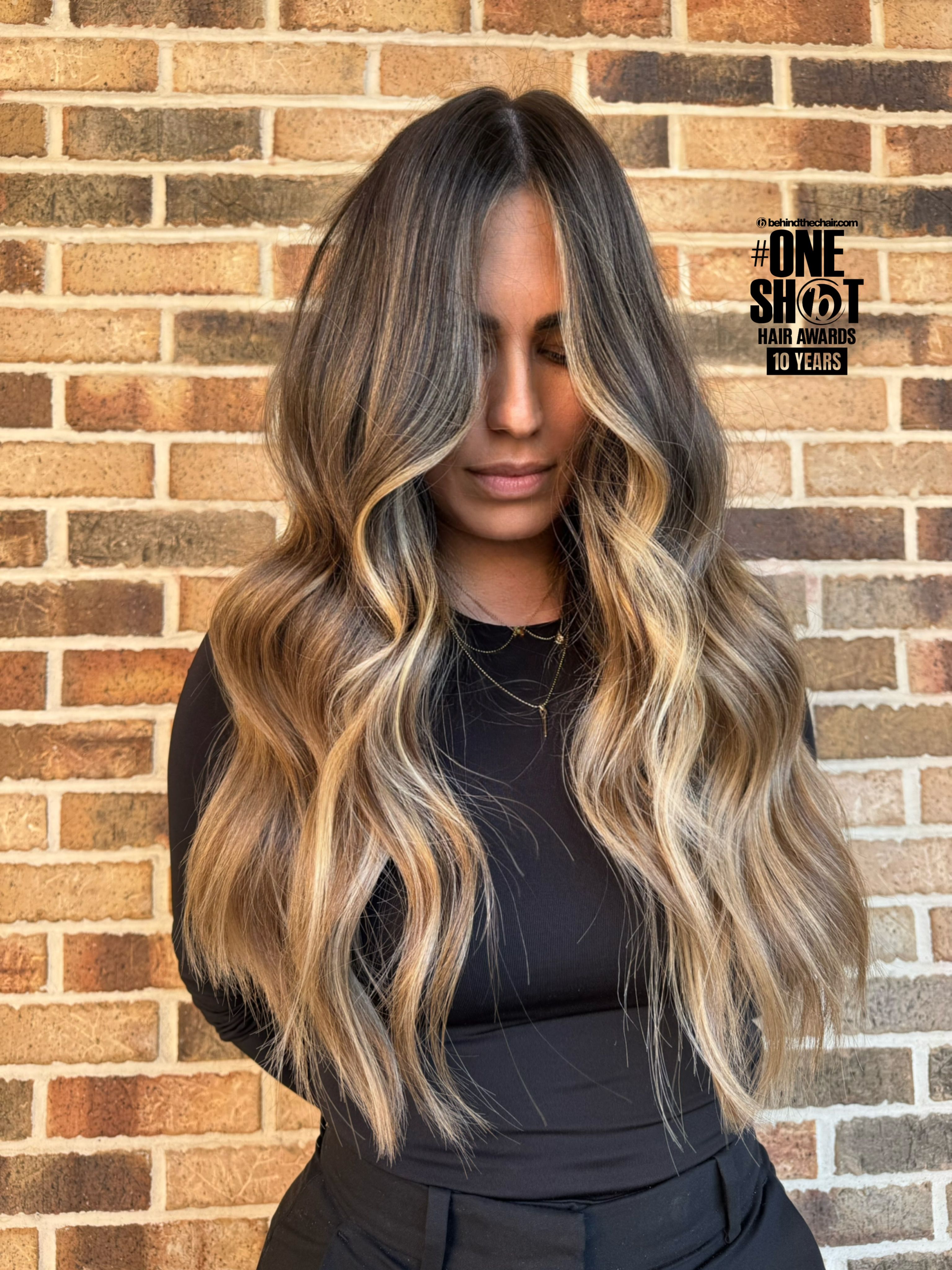 Daphne Diaz — Warm Balayage ONESHOT Hair Awards entry