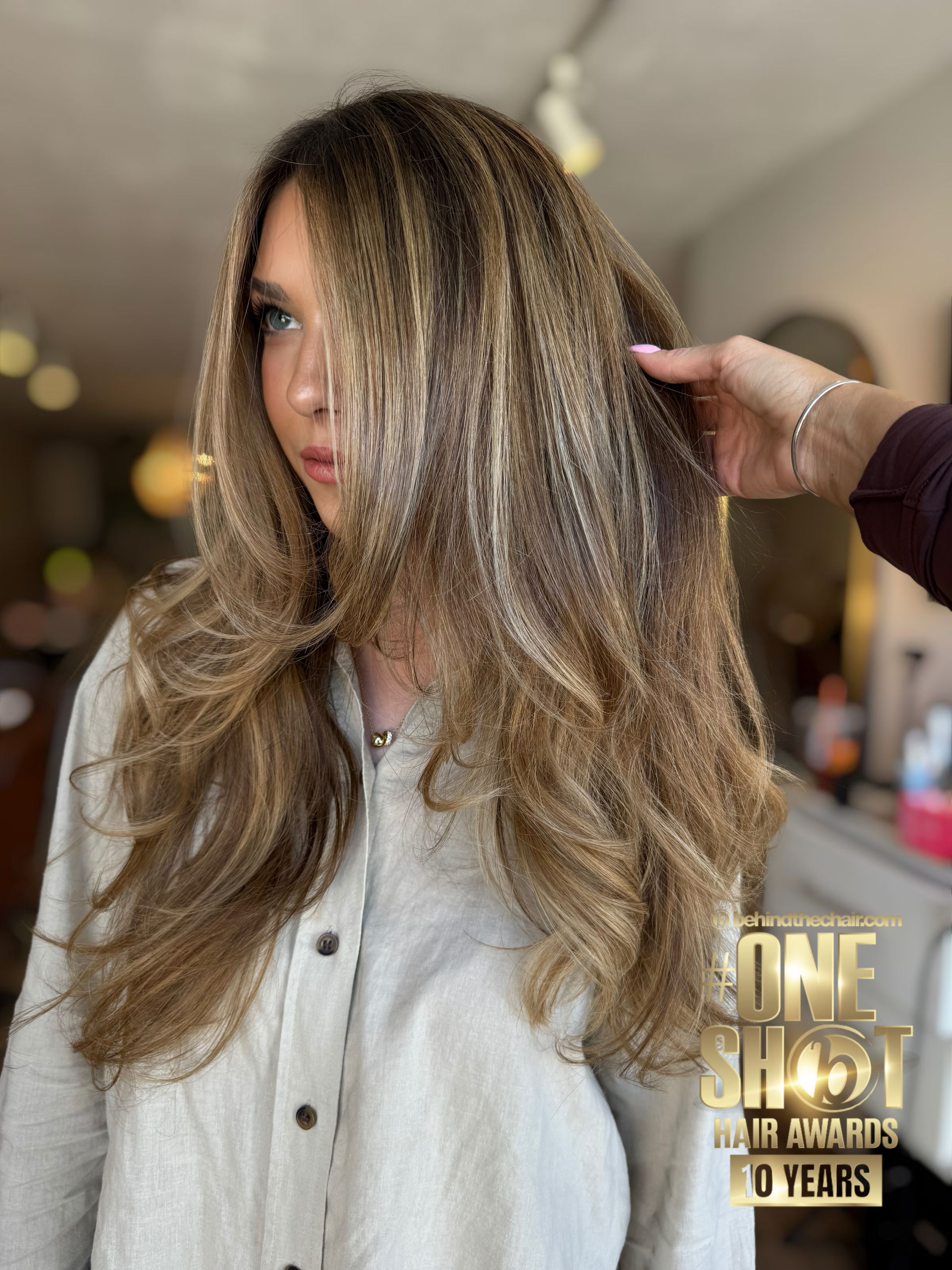 Janelle Traynor — Warm Balayage ONESHOT Hair Awards entry