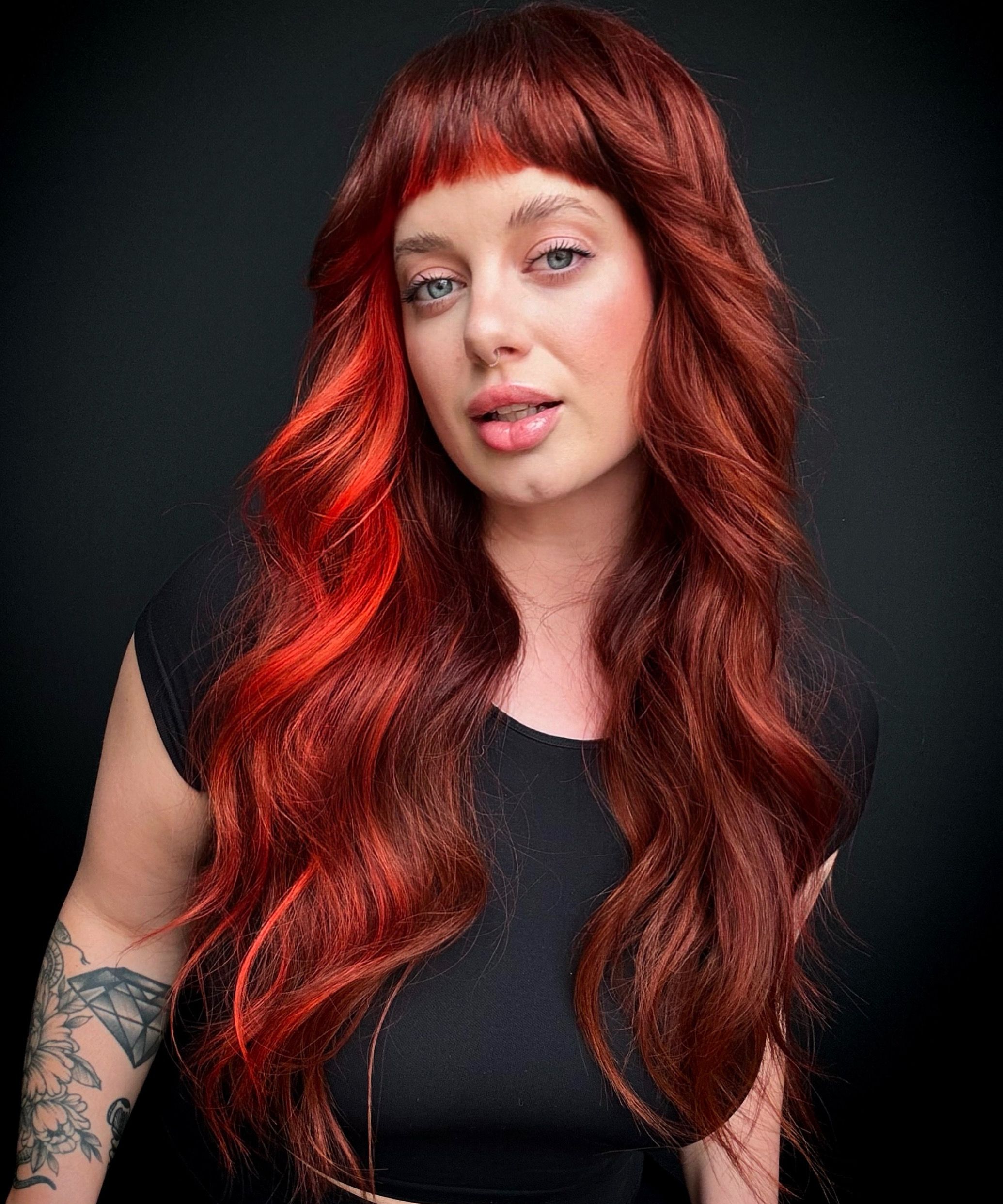 Baleigh Kallstrom — Reds ONESHOT Hair Awards entry
