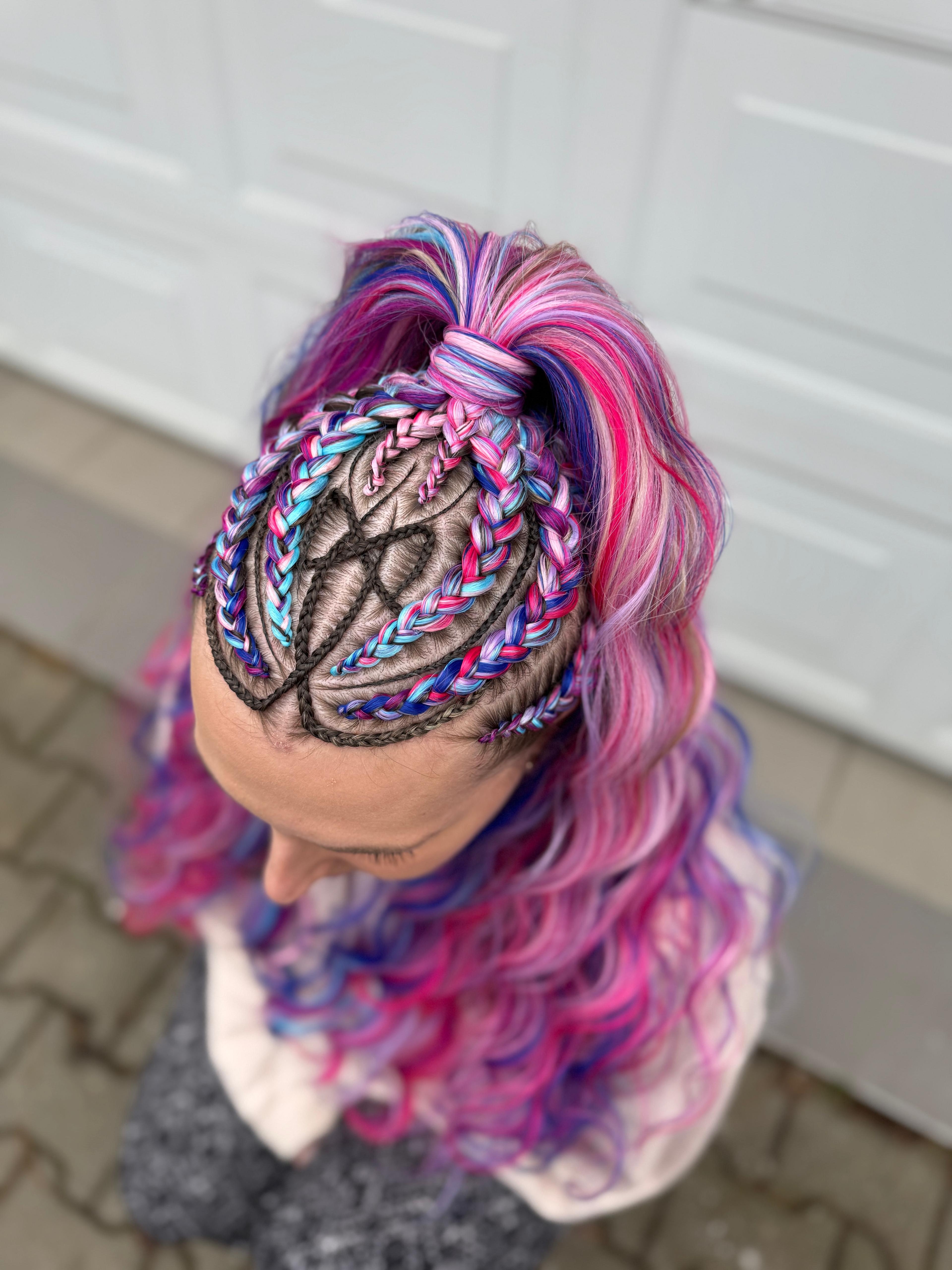 Tereza Tomanova — Intricate Braids & Twists ONESHOT Hair Awards entry