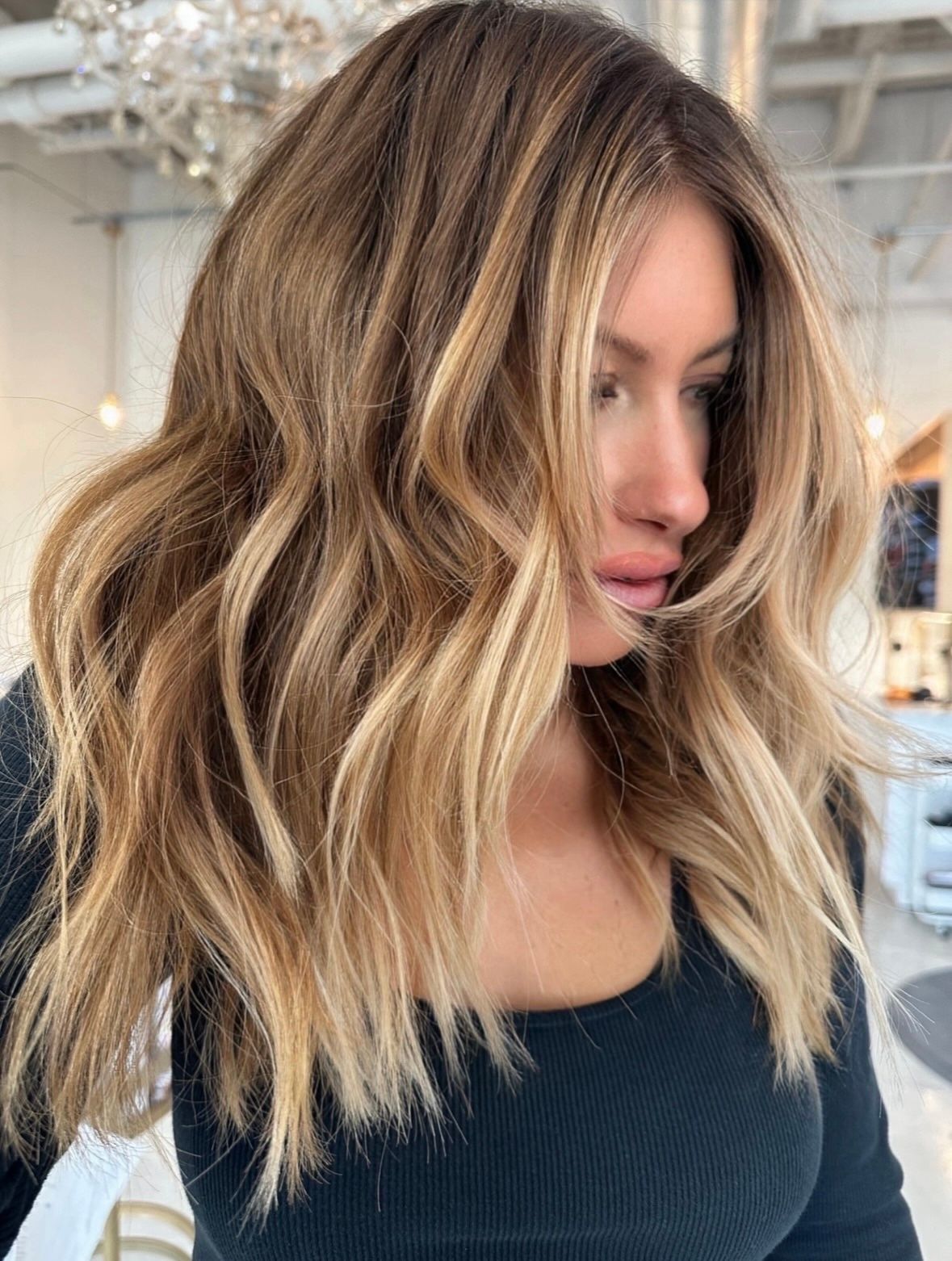 Heidi Reppard — Warm Balayage ONESHOT Hair Awards entry