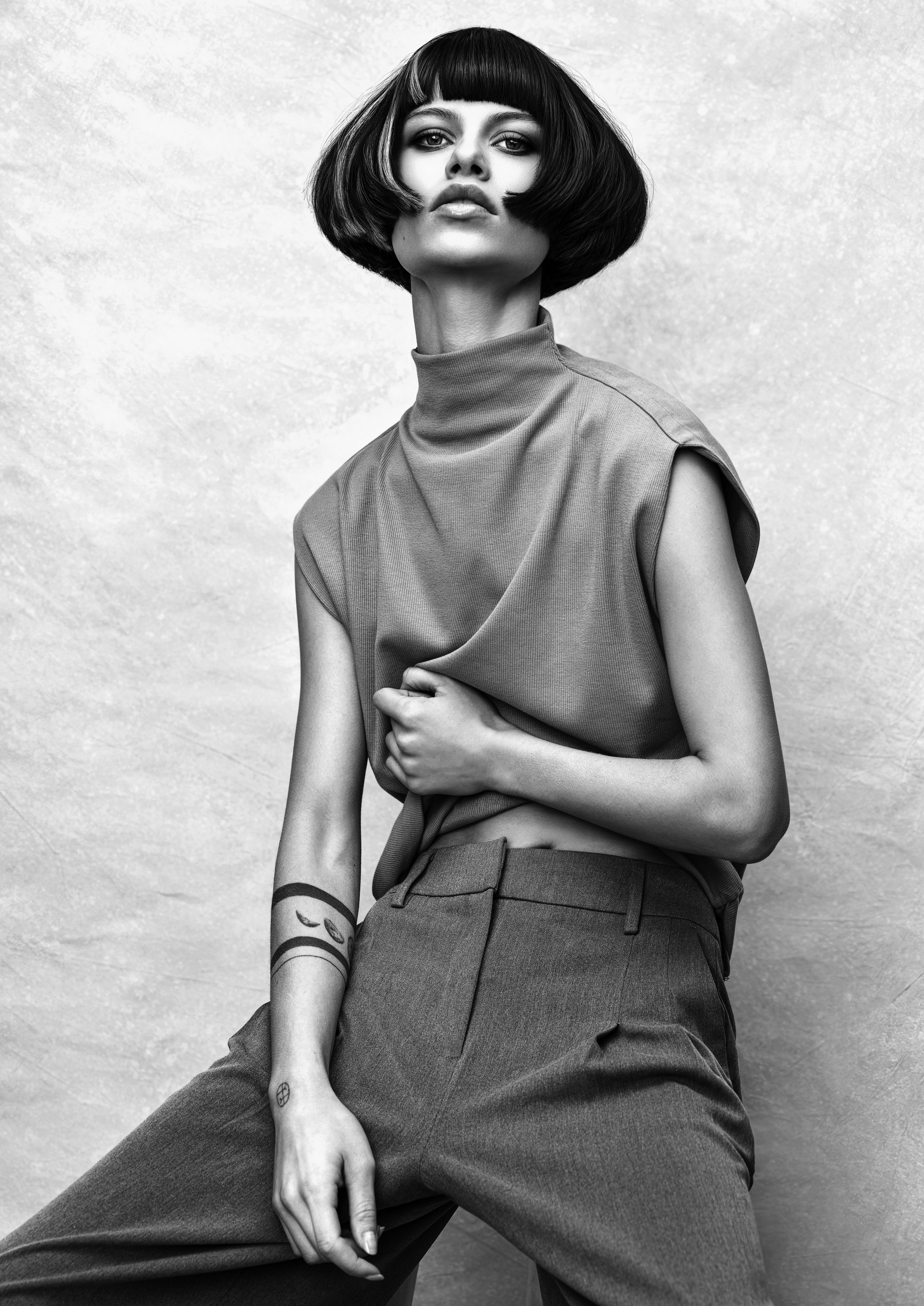 Sharon Munoz Jimenez-Nijmeijer — Bob/Lob ONESHOT Hair Awards entry