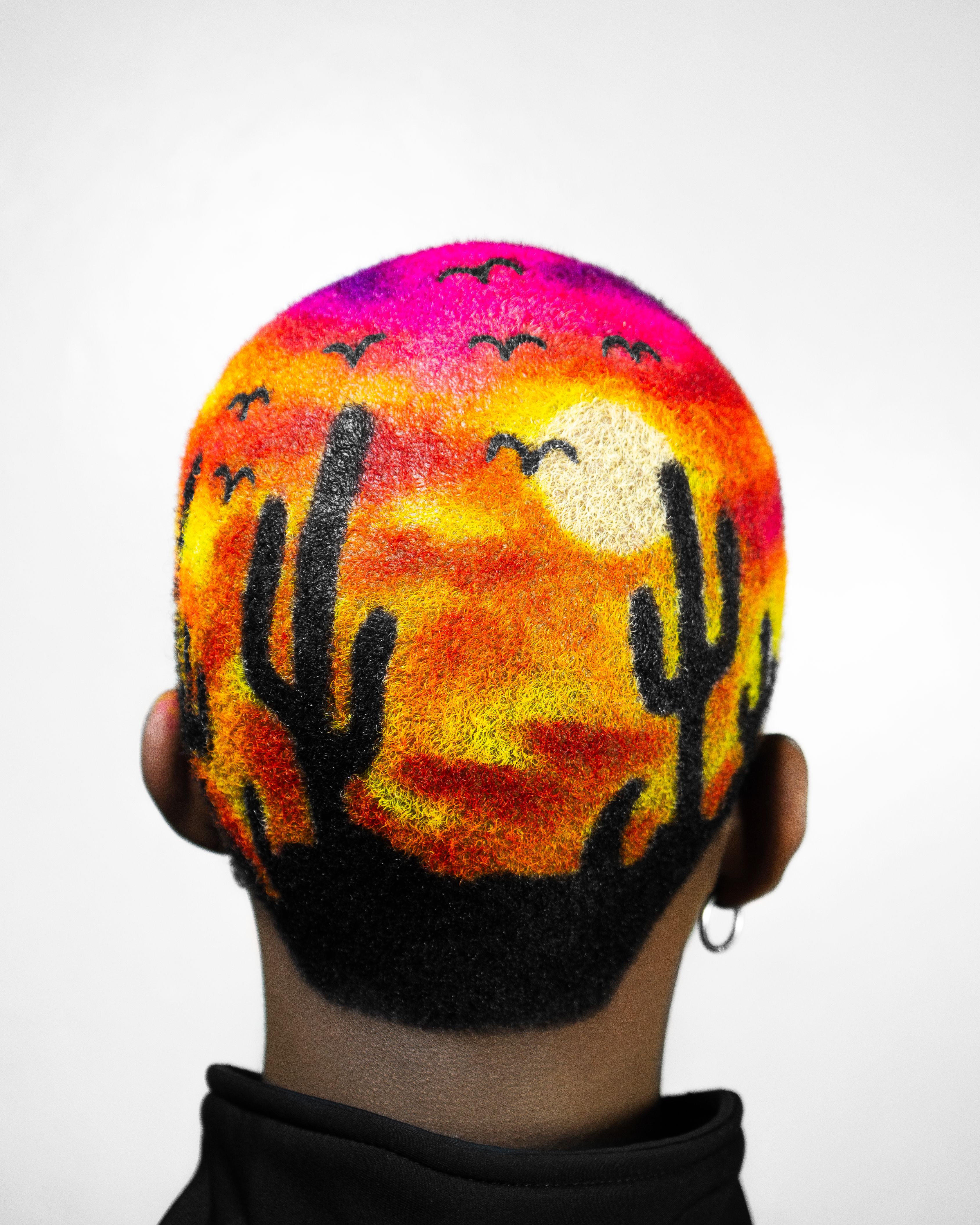 Tankiso Mofolo — Hair Tattoo ONESHOT Hair Awards entry