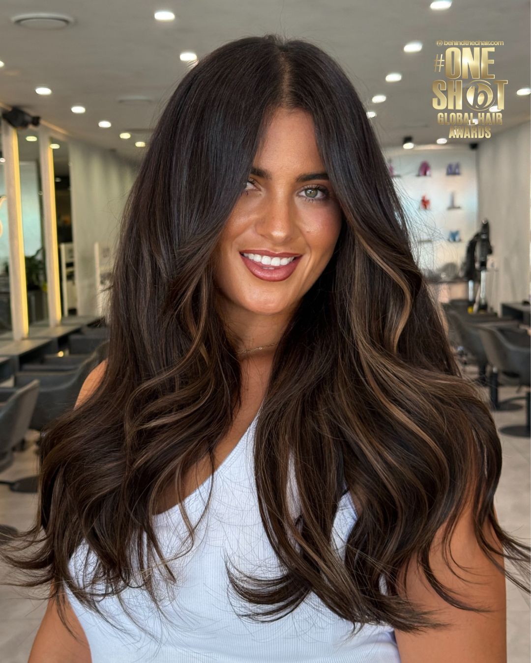 Kaine Vakai — Brunettes ONESHOT Hair Awards entry
