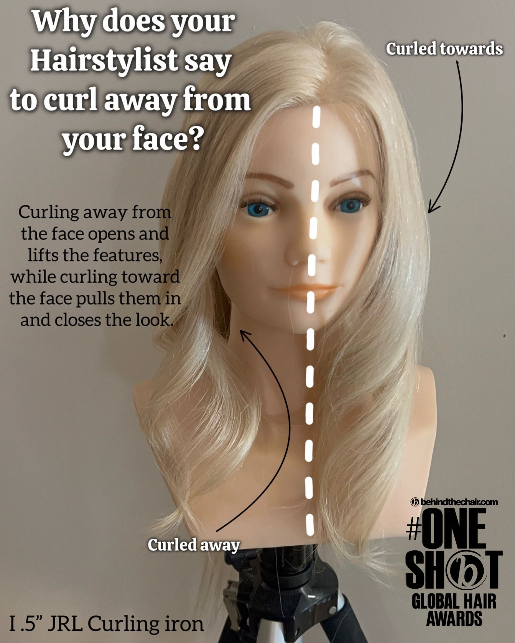 Katie Brenner — Educational Post ONESHOT Hair Awards entry