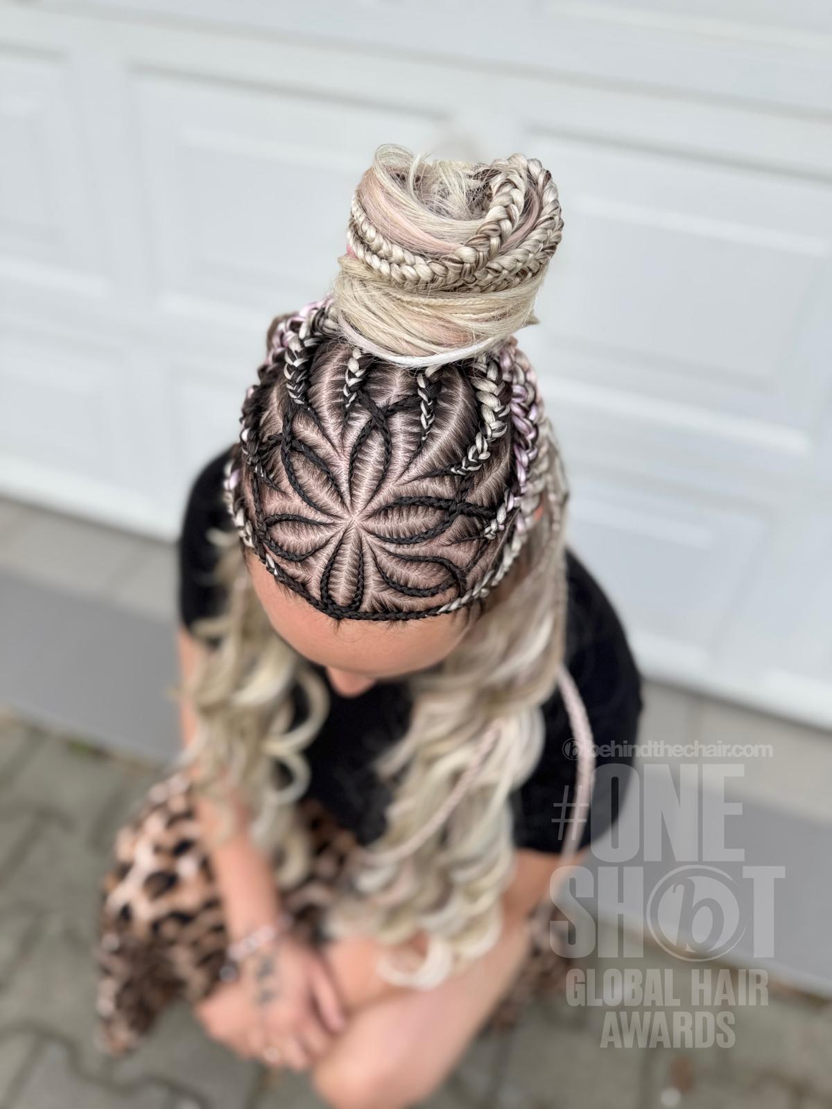 Tereza Tomanova — Intricate Braids & Twists ONESHOT Hair Awards entry