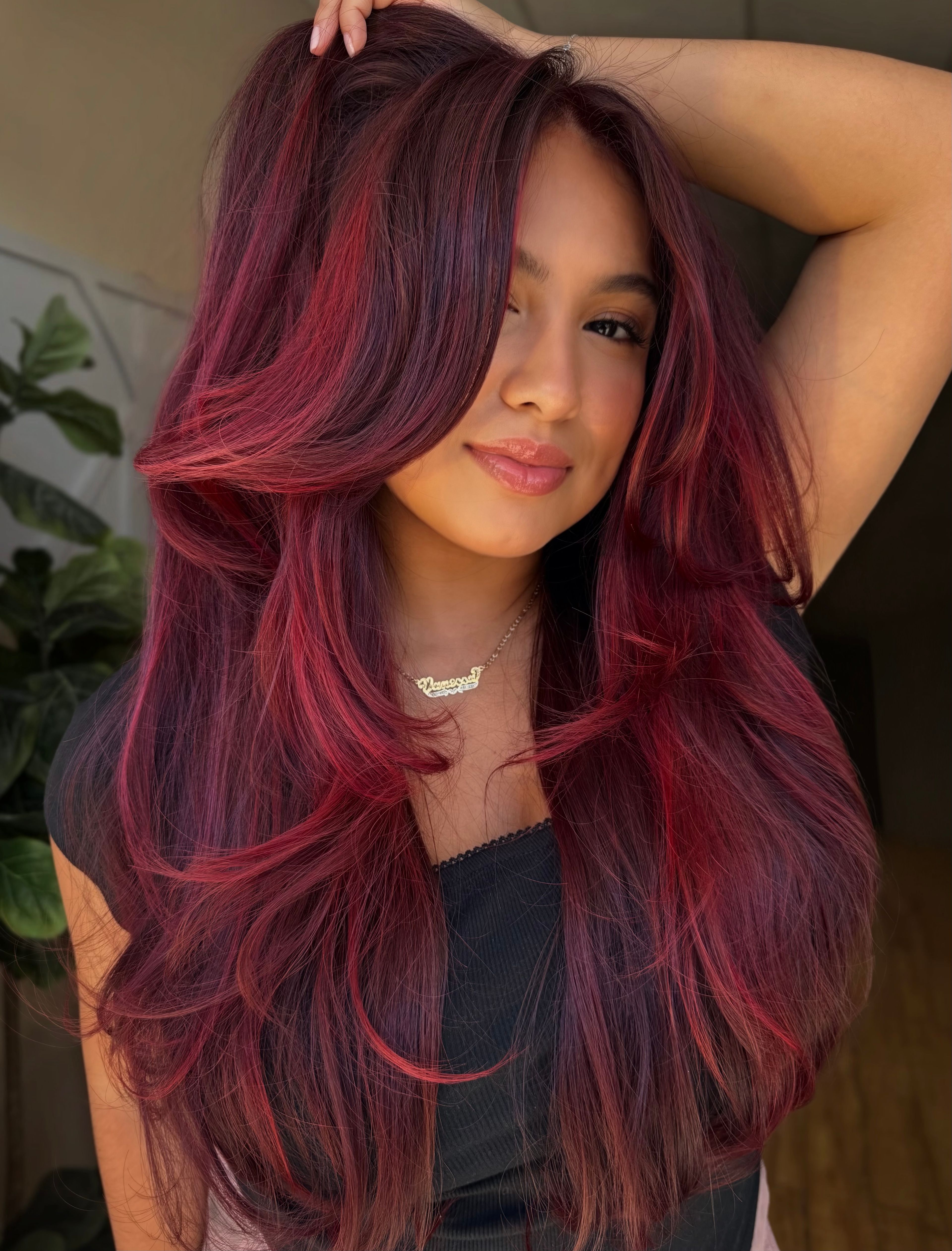 Ciarra Russo — Reds ONESHOT Hair Awards entry
