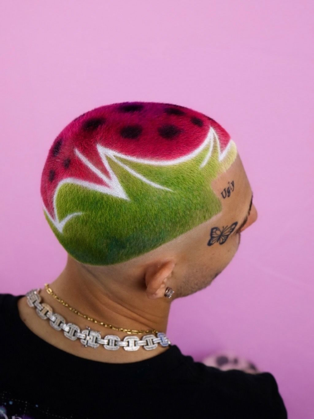 Alvin Melendez — Hair Tattoo ONESHOT Hair Awards entry