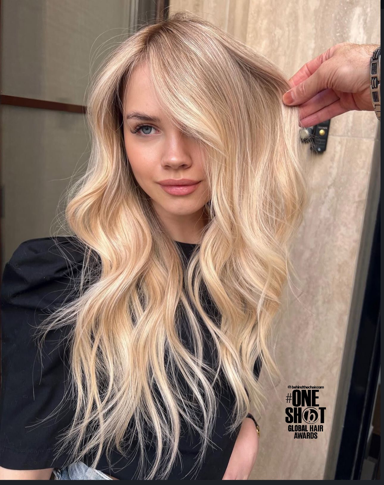 Firdavsdzhon Dadokhodzhaev — Blondes ONESHOT Hair Awards entry