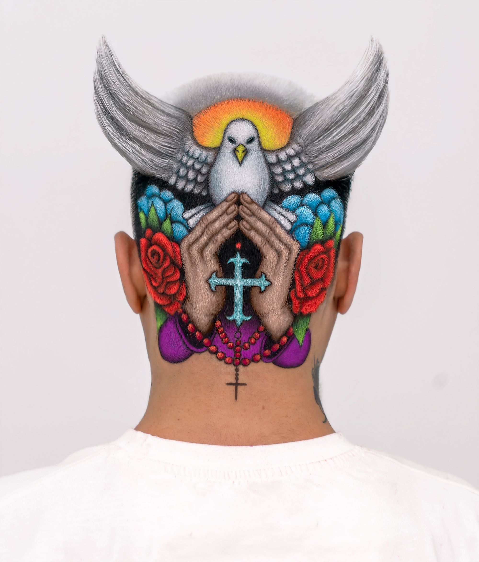 Abbas Ahmadifard — Hair Tattoo ONESHOT Hair Awards entry