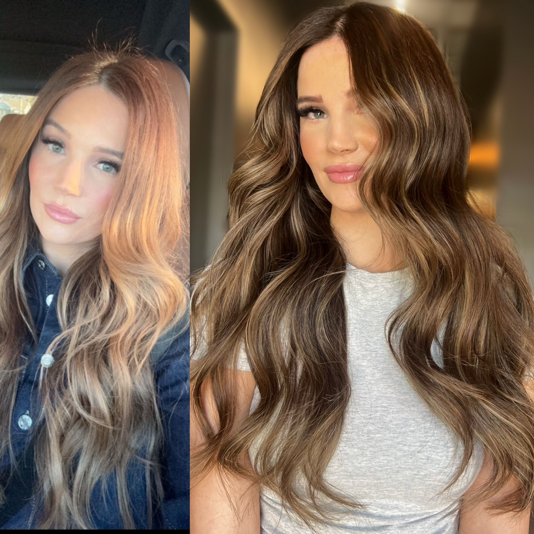 Ellie Block — Color Transformation ONESHOT Hair Awards entry