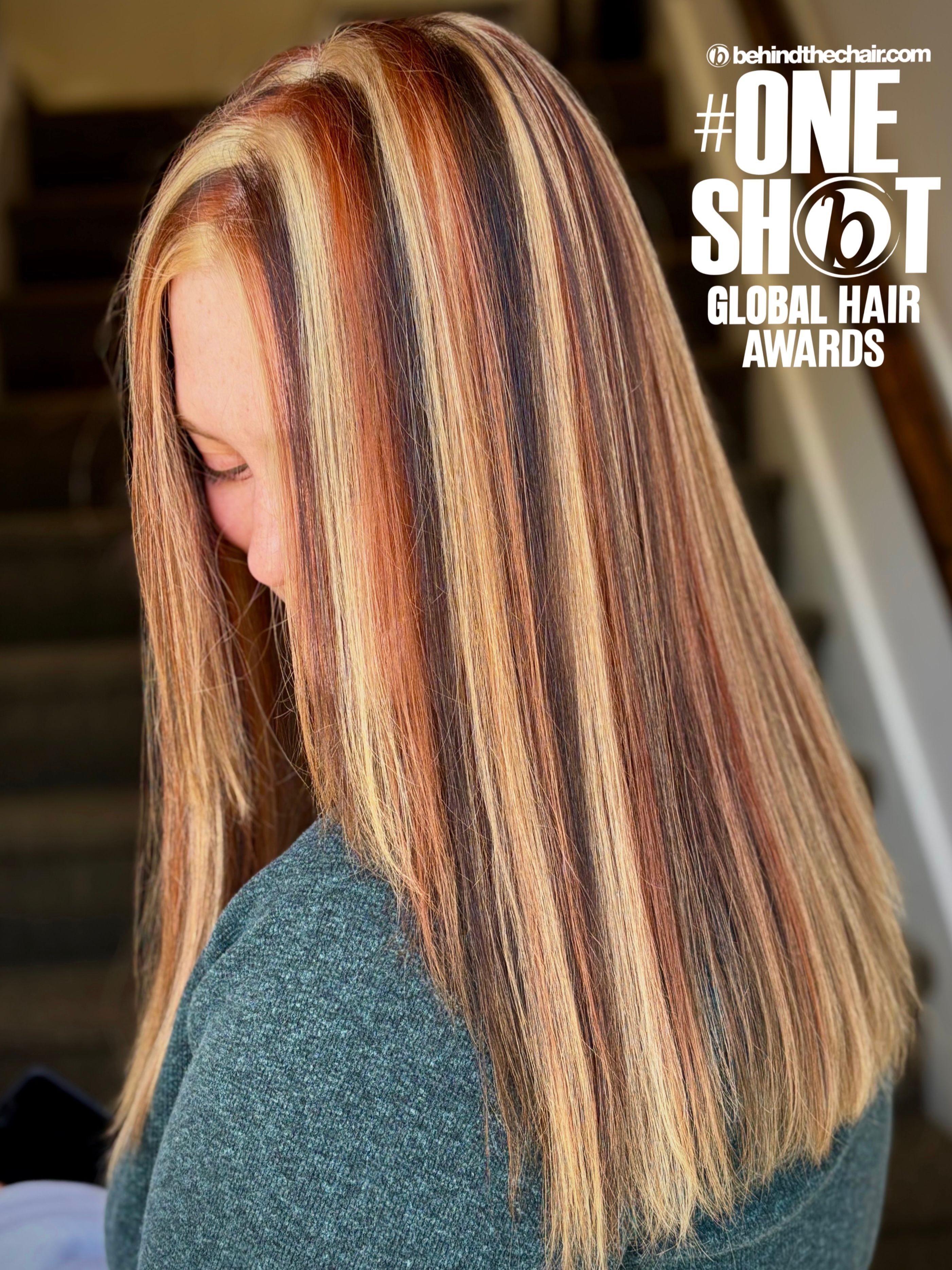 Shae Johnson — Color Blocking ONESHOT Hair Awards entry