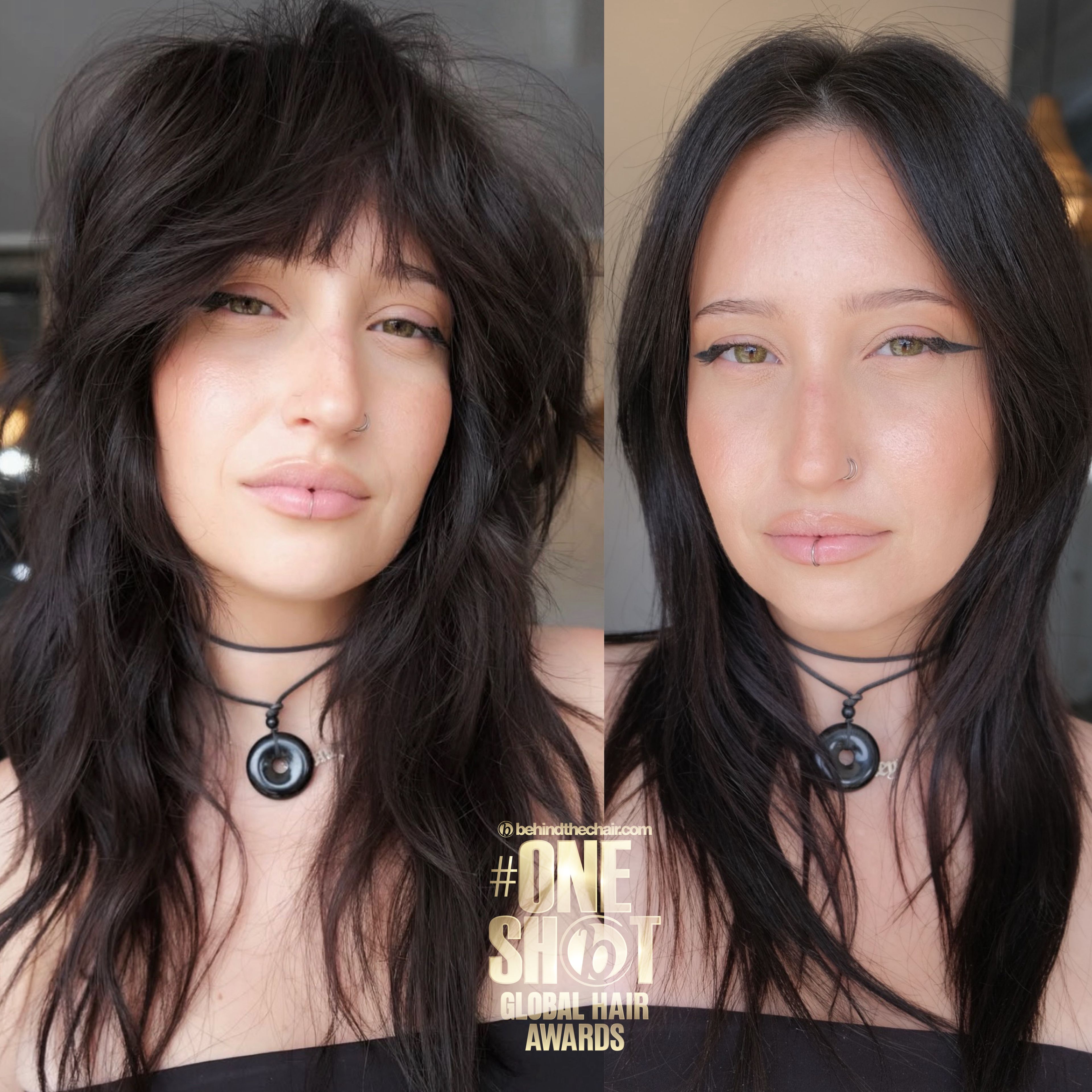 Stephanie Carrillo — Cut Transformation ONESHOT Hair Awards entry