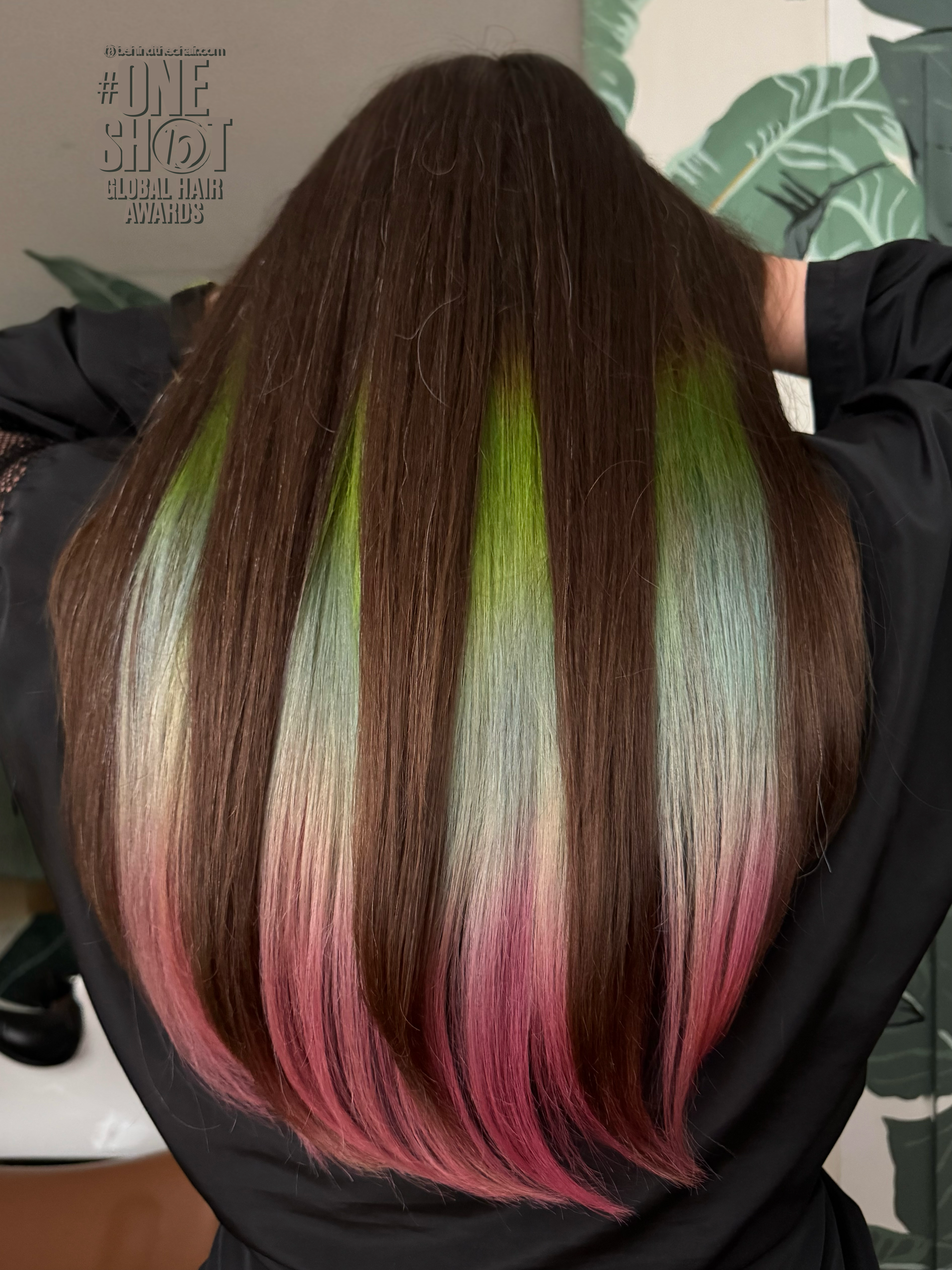 Jack Abbott — Color Blocking ONESHOT Hair Awards entry