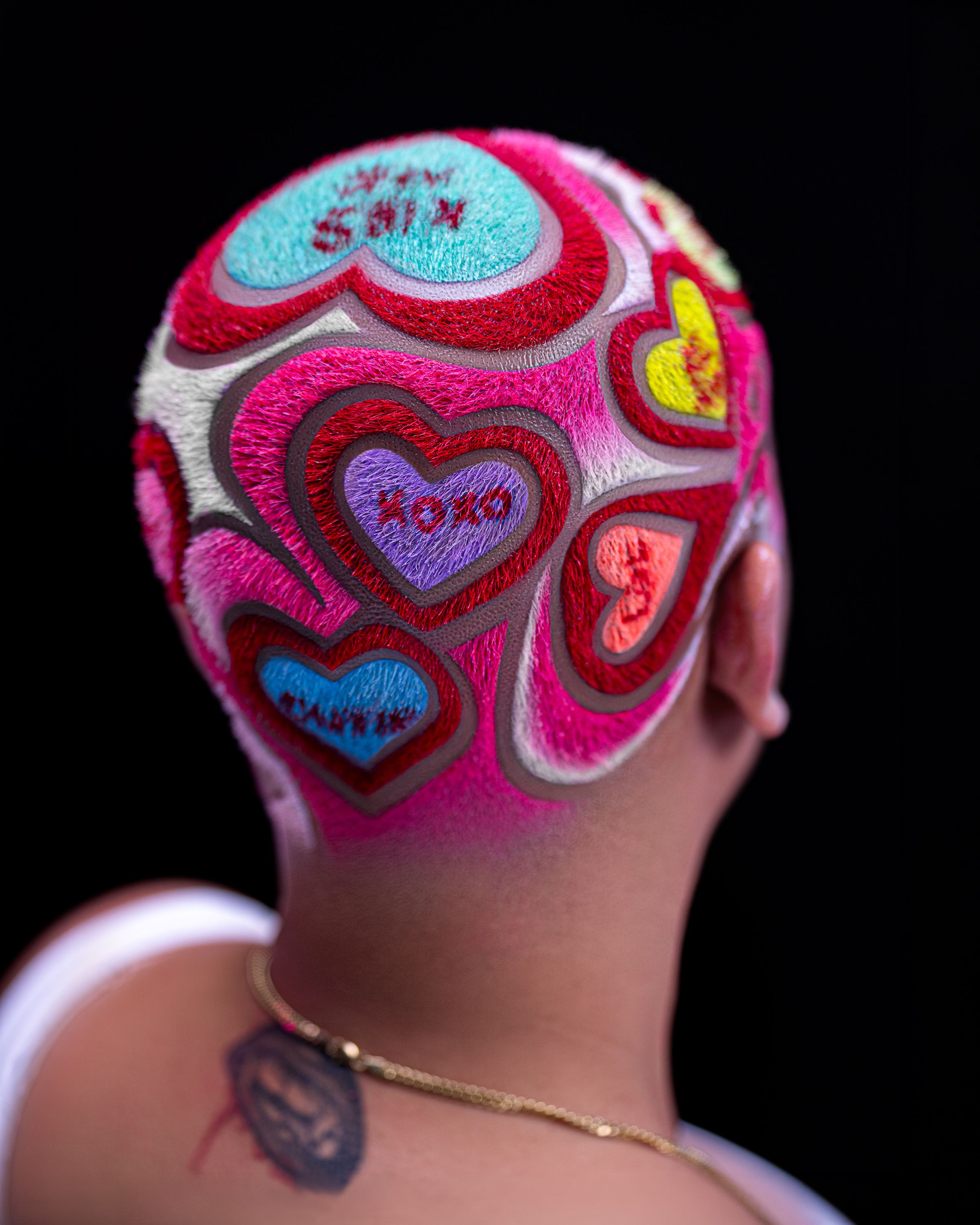 Carlos Negron — Hair Tattoo ONESHOT Hair Awards entry