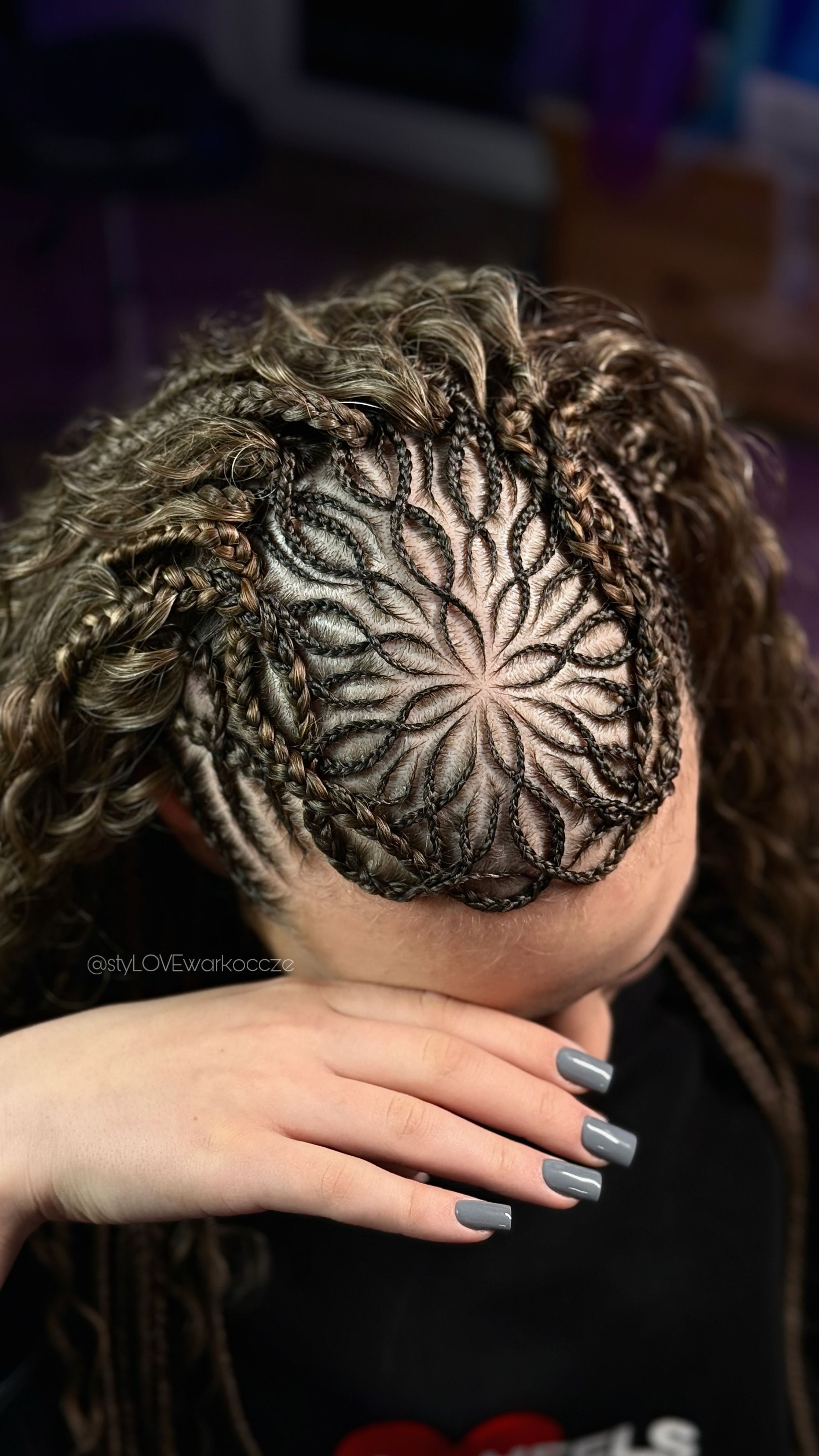 Halyna Makarova — Intricate Braids & Twists ONESHOT Hair Awards entry