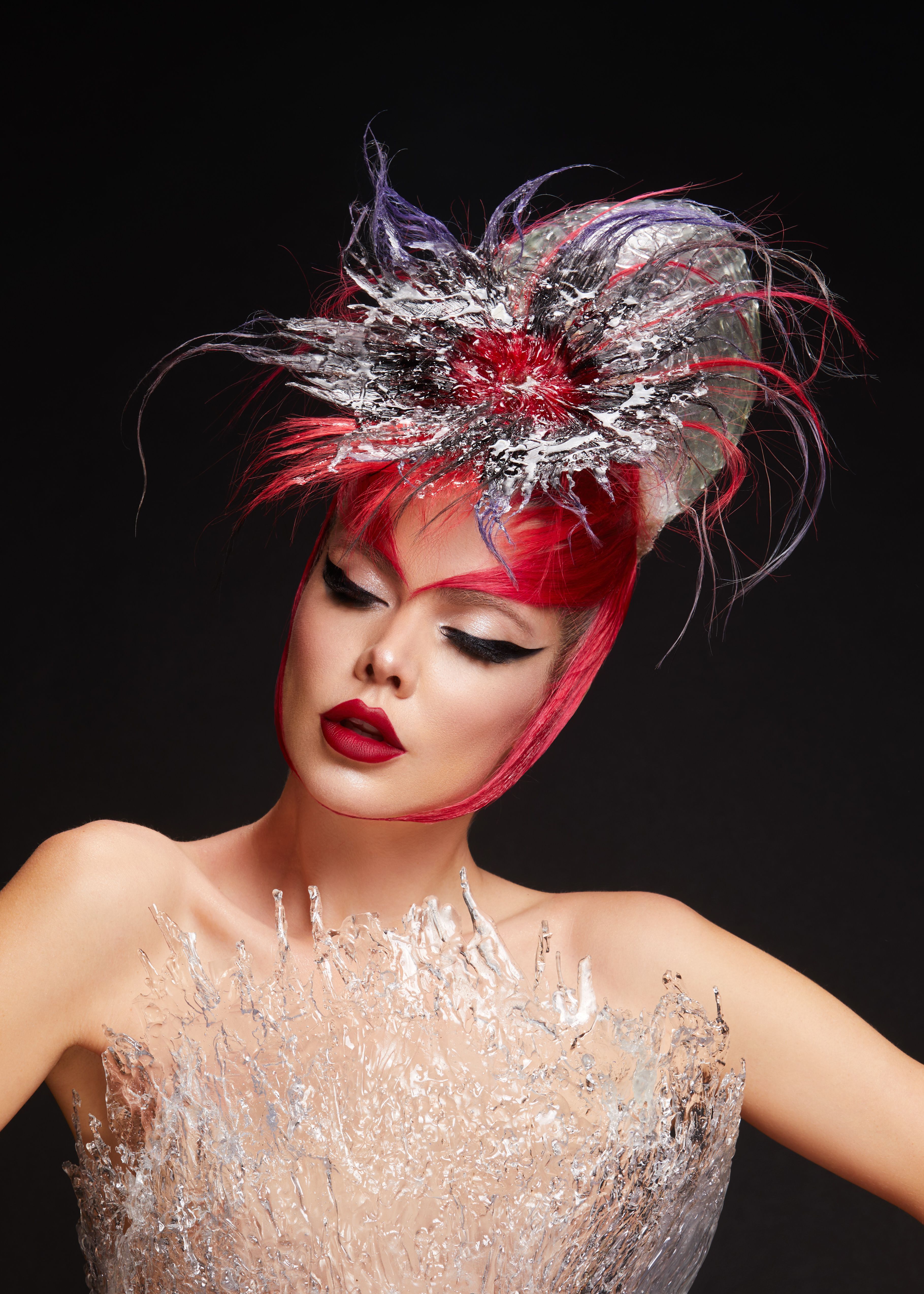 Pavlina Gemedjieva — Editorial Makeup Shot ONESHOT Hair Awards entry