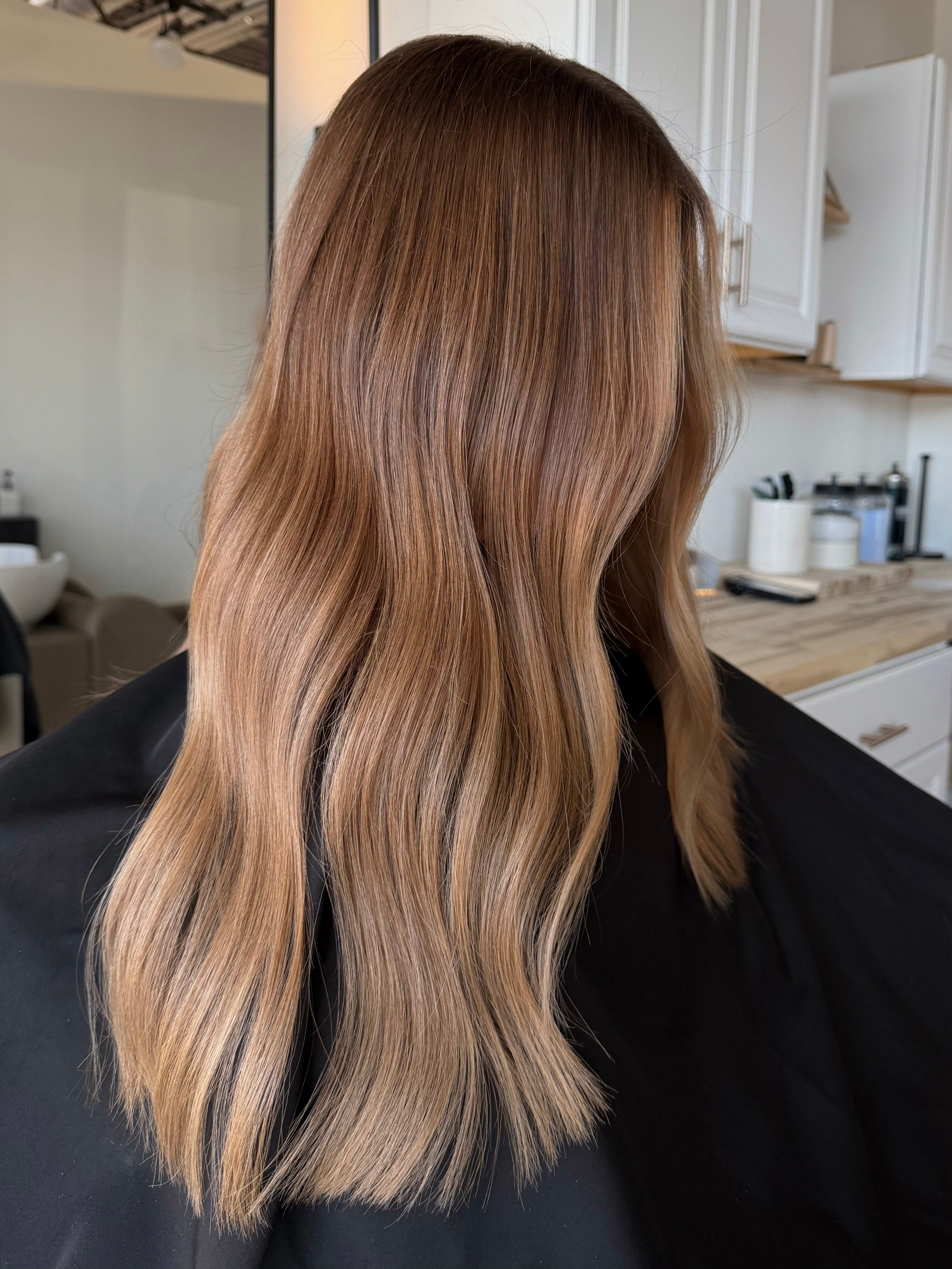 Coryn Willwerth — Warm Balayage ONESHOT Hair Awards entry