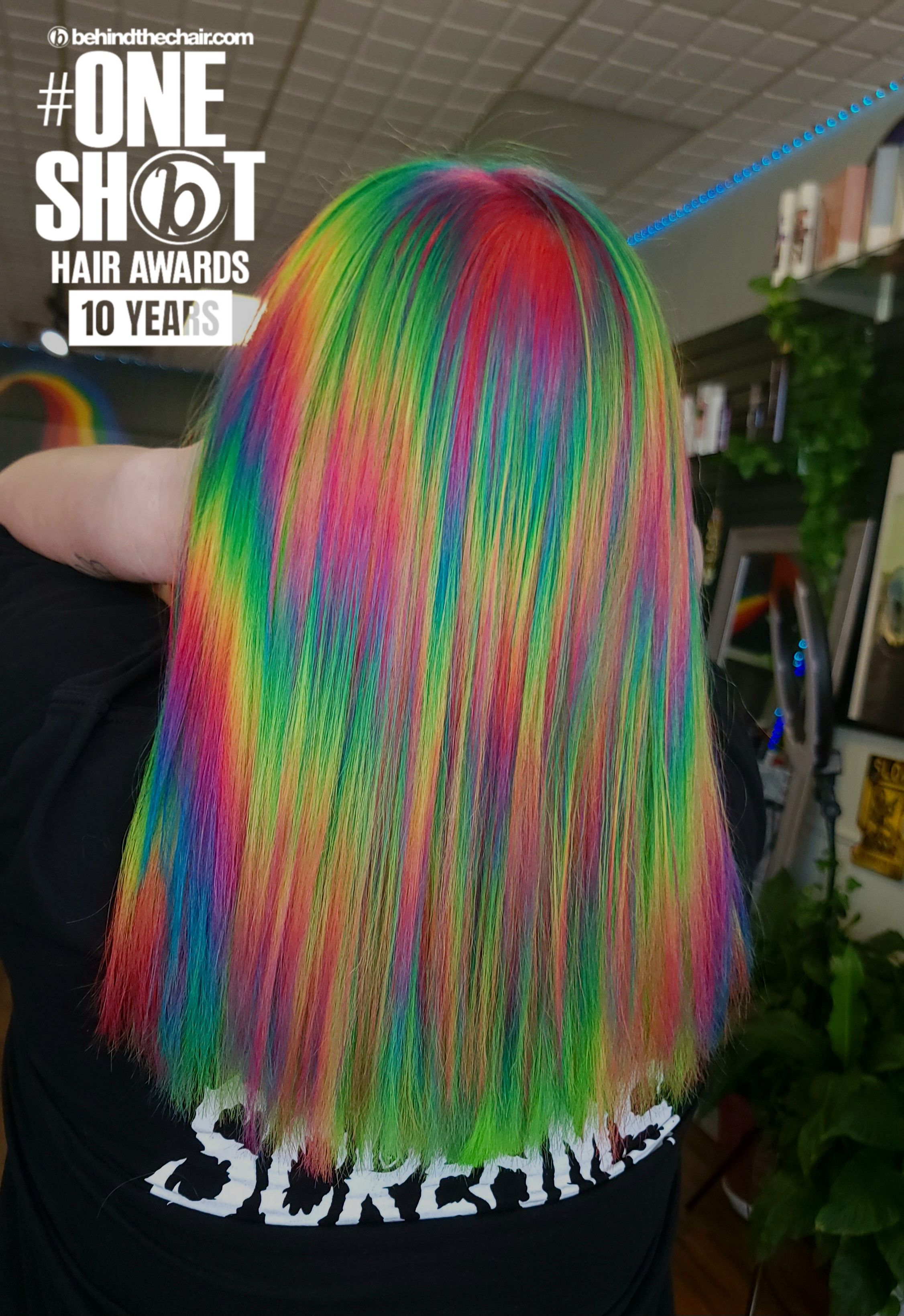 Stephanie Gomez — Creative Color ONESHOT Hair Awards entry