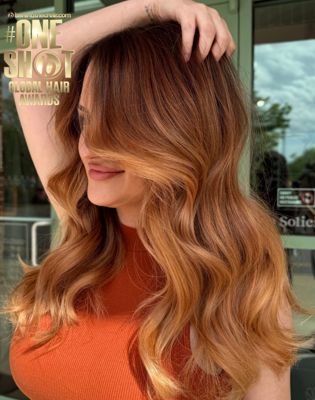 Megan Hammett — Warm Balayage ONESHOT Hair Awards entry