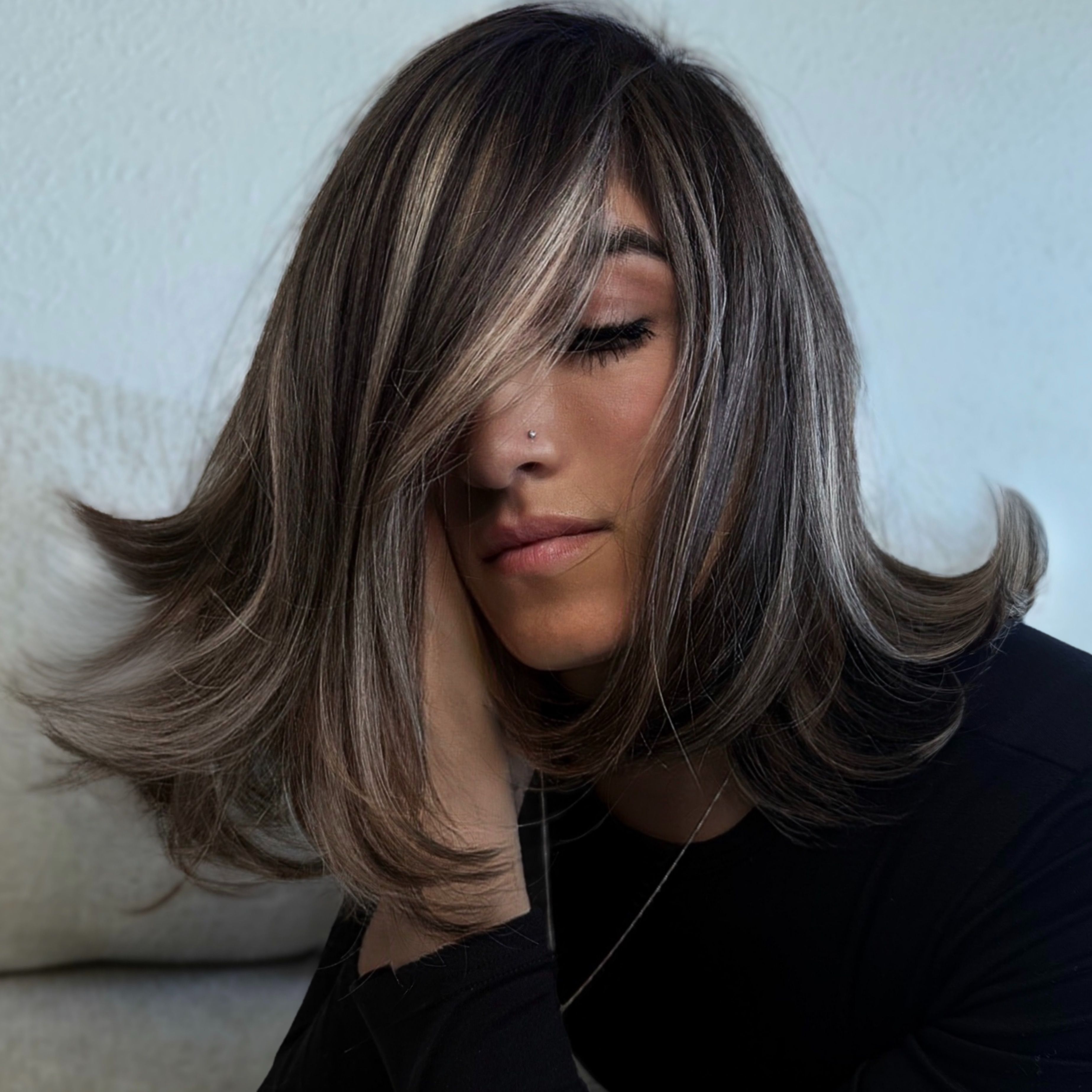 Ashley Travalini — Cool Balayage ONESHOT Hair Awards entry