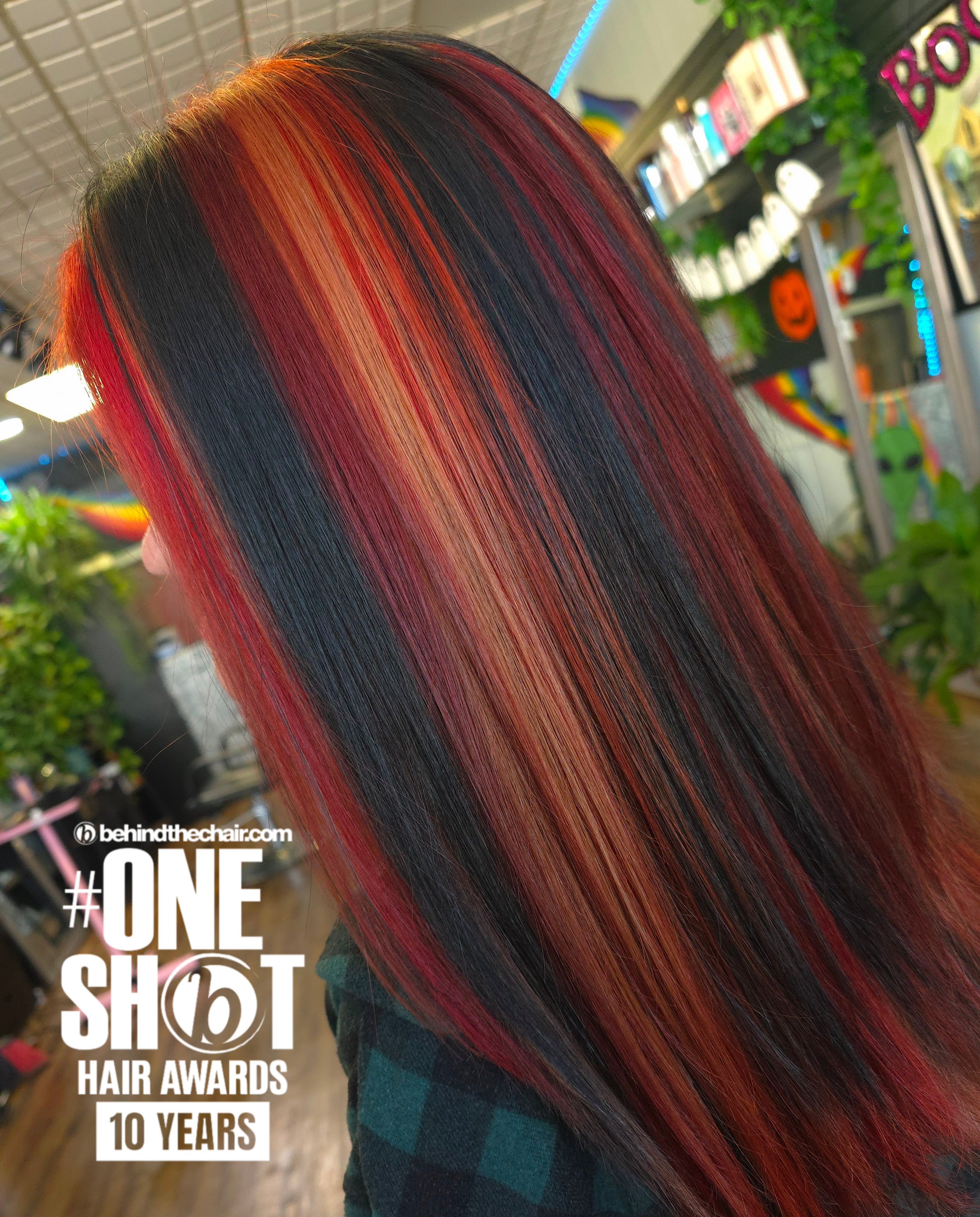 Stephanie Gomez — Color Blocking ONESHOT Hair Awards entry
