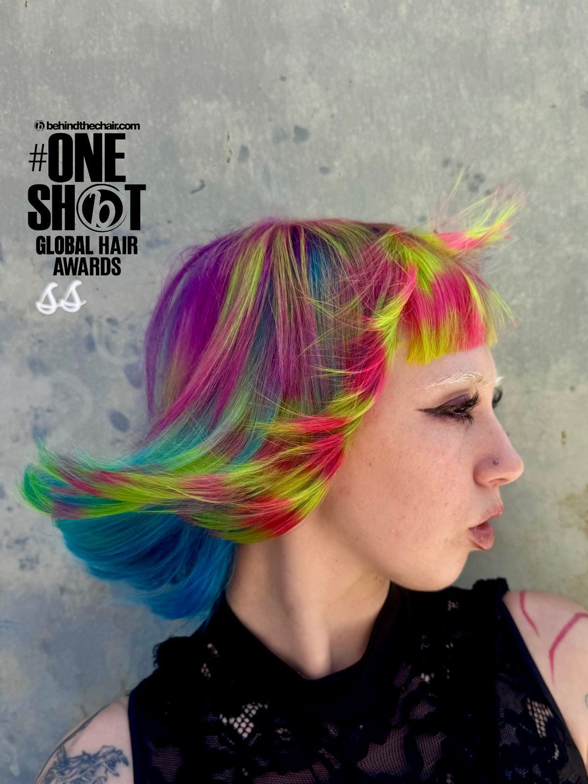 Julia "Finn" Finefrock — Creative Color ONESHOT Hair Awards entry