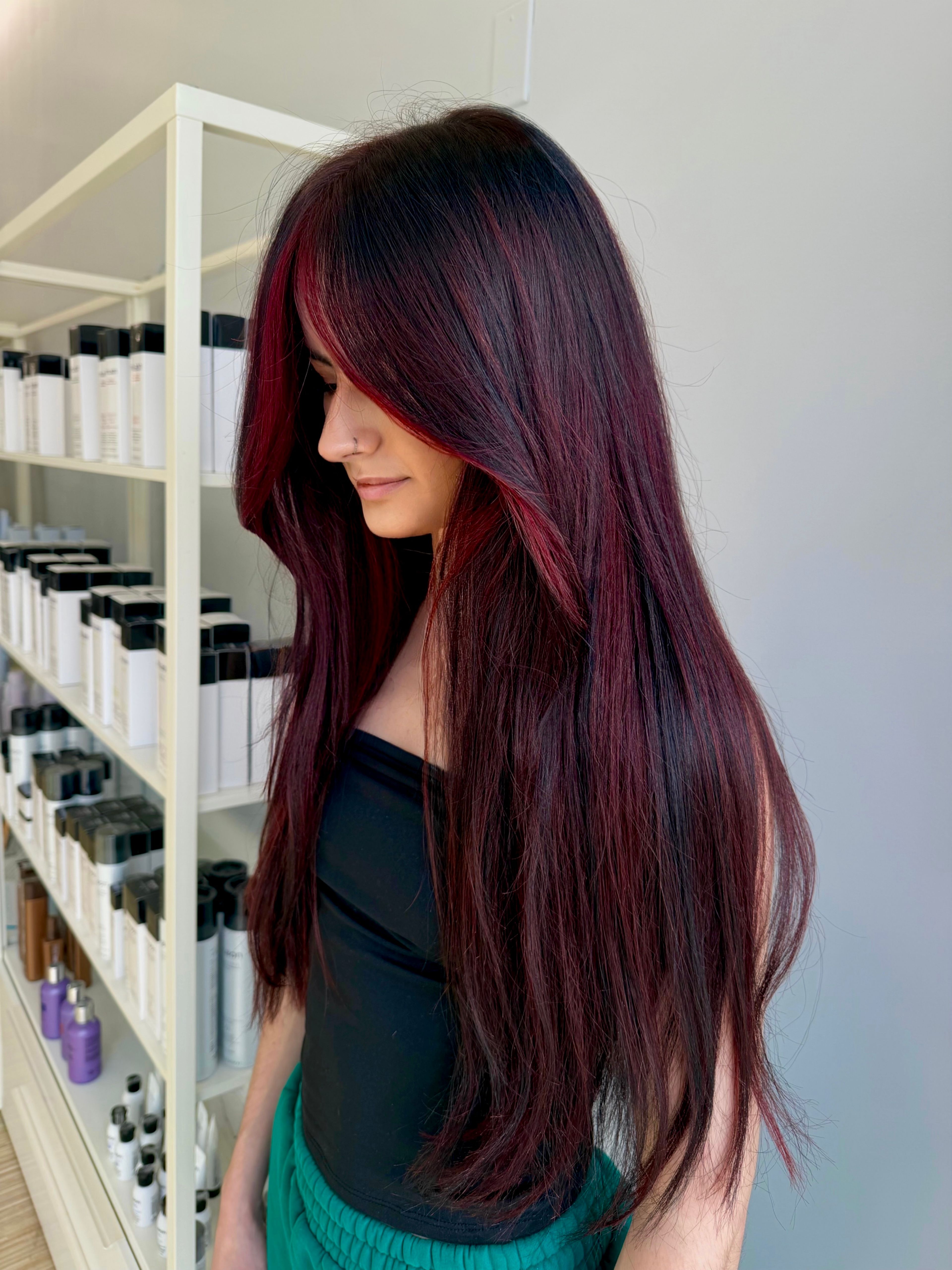 Desirae Calnan — Reds ONESHOT Hair Awards entry
