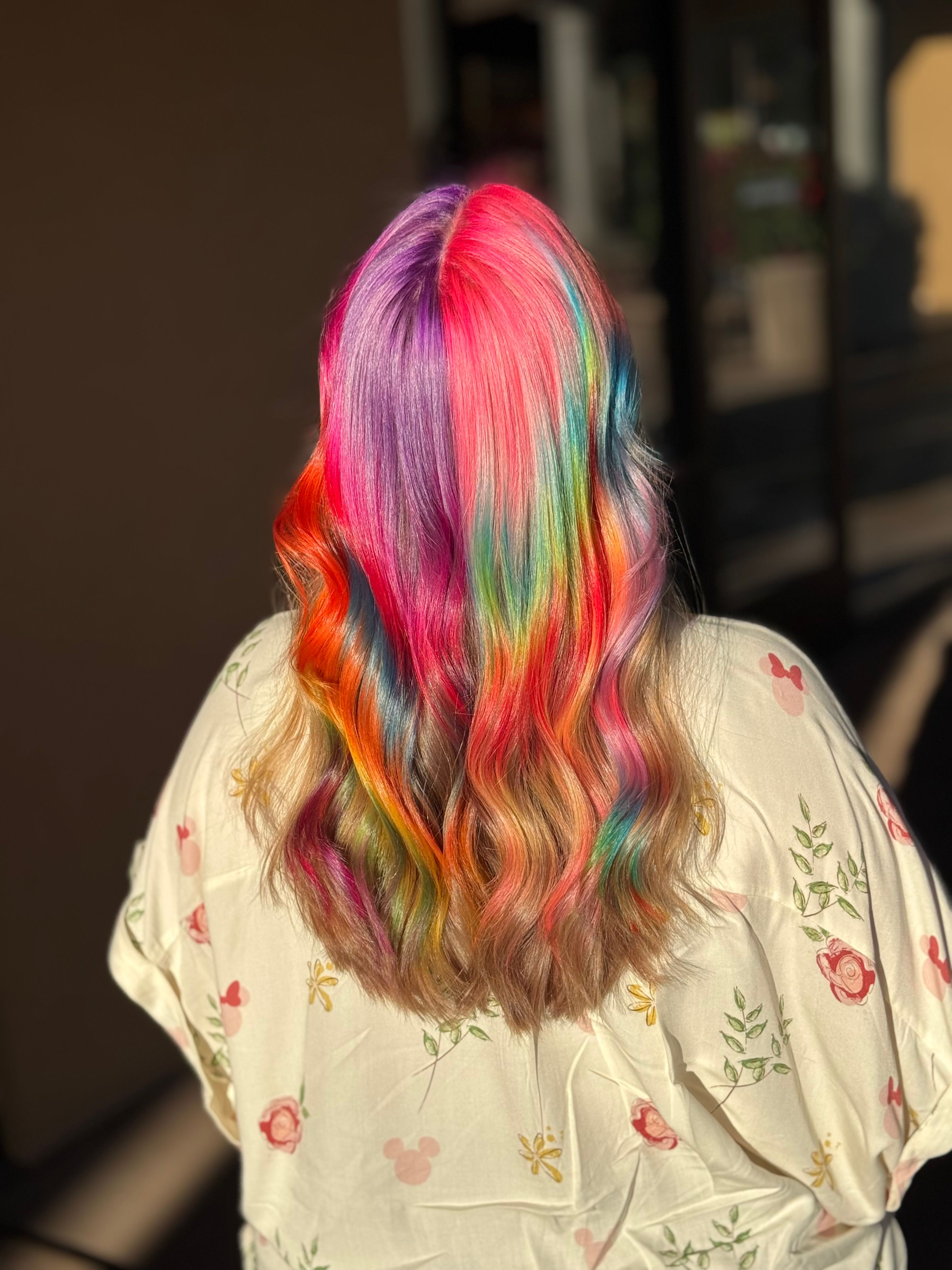Haley Heick — Creative Color ONESHOT Hair Awards entry