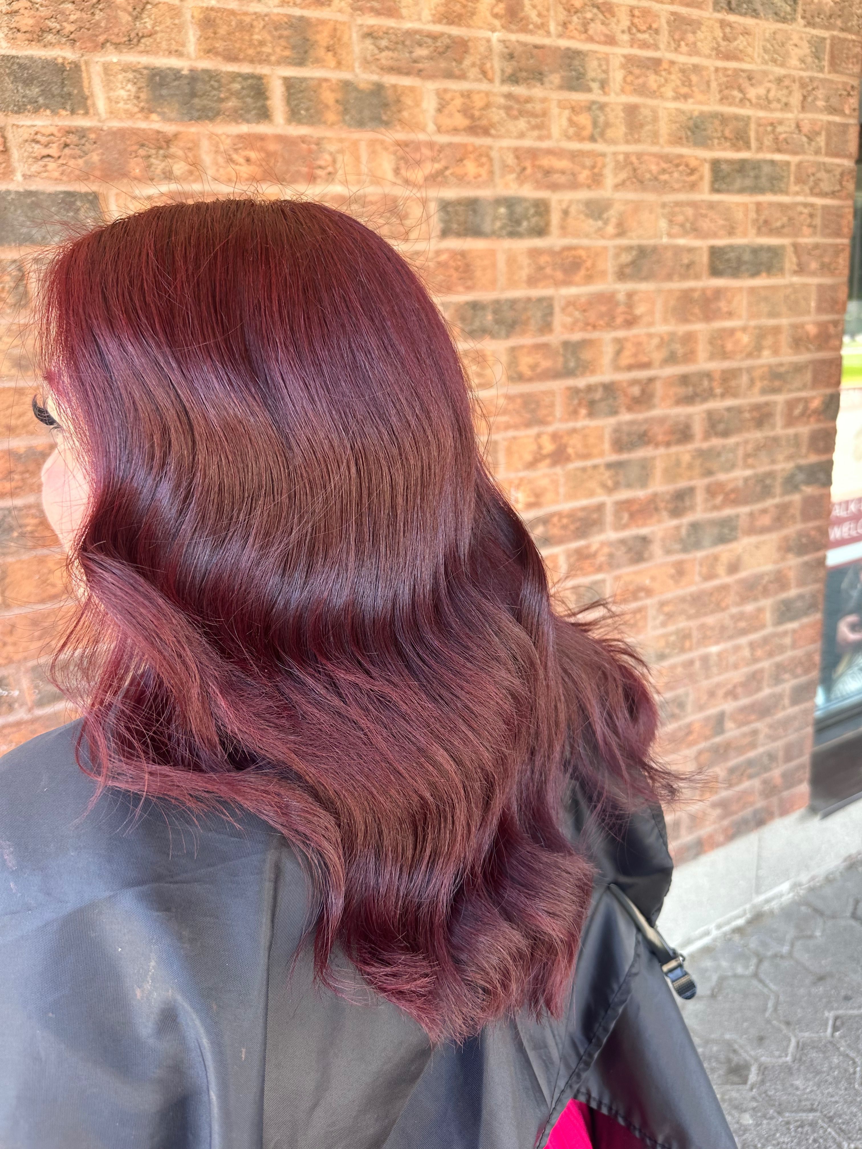 Usher Kettle Lemus — Reds ONESHOT Hair Awards entry