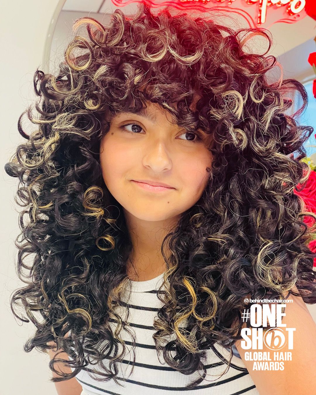 Jesse Rivera — Natural Texture ONESHOT Hair Awards entry