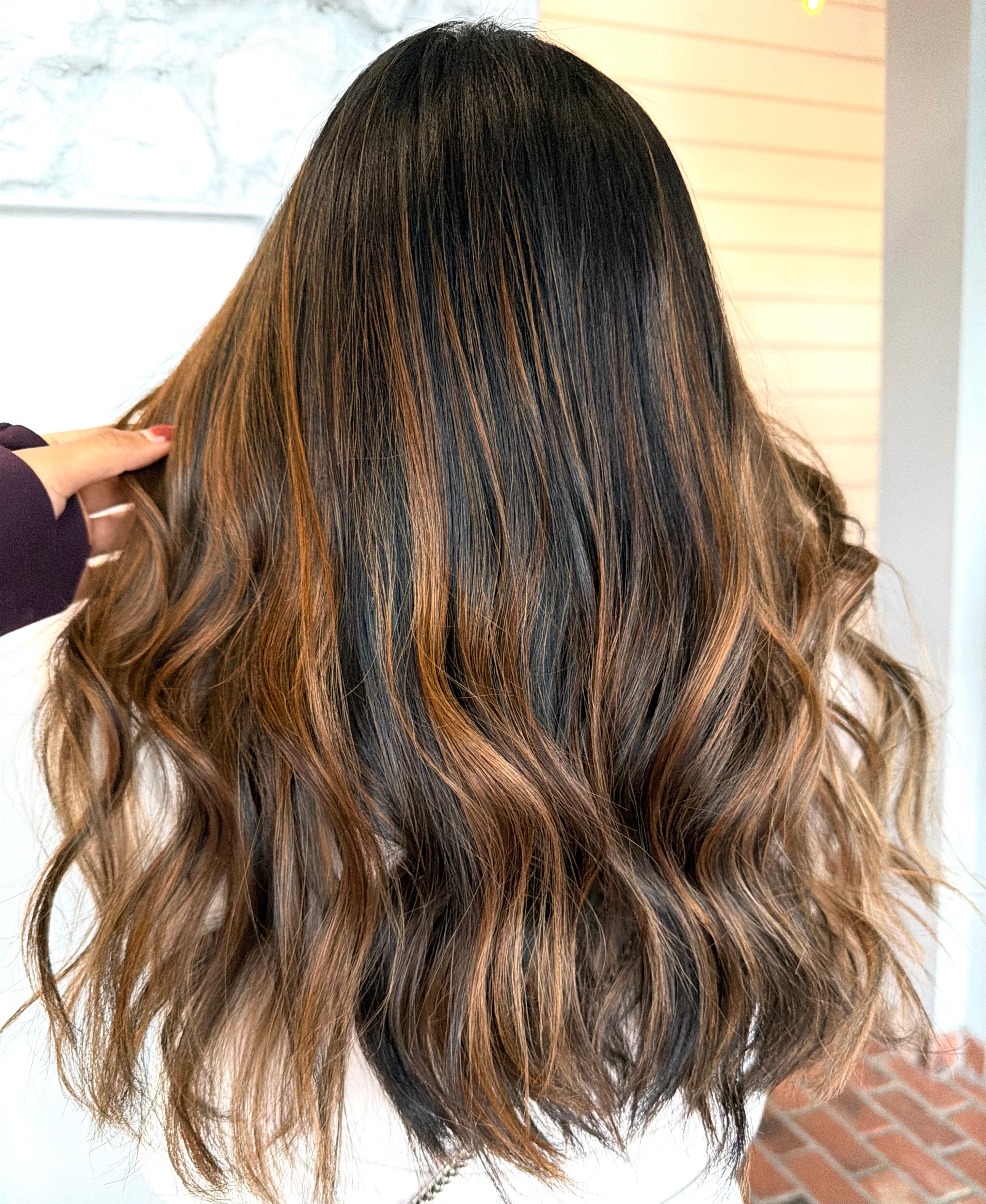 Zuly Linet — Warm Balayage ONESHOT Hair Awards entry