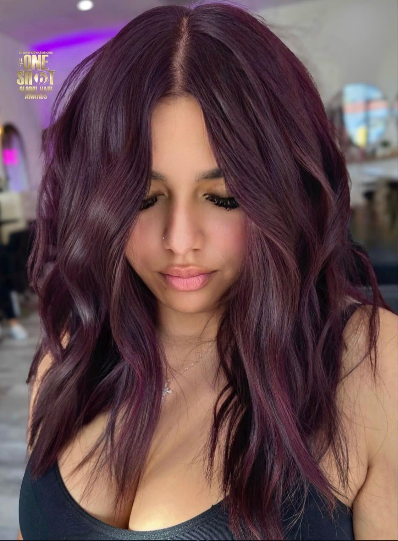 Crystal Perez — Reds ONESHOT Hair Awards entry
