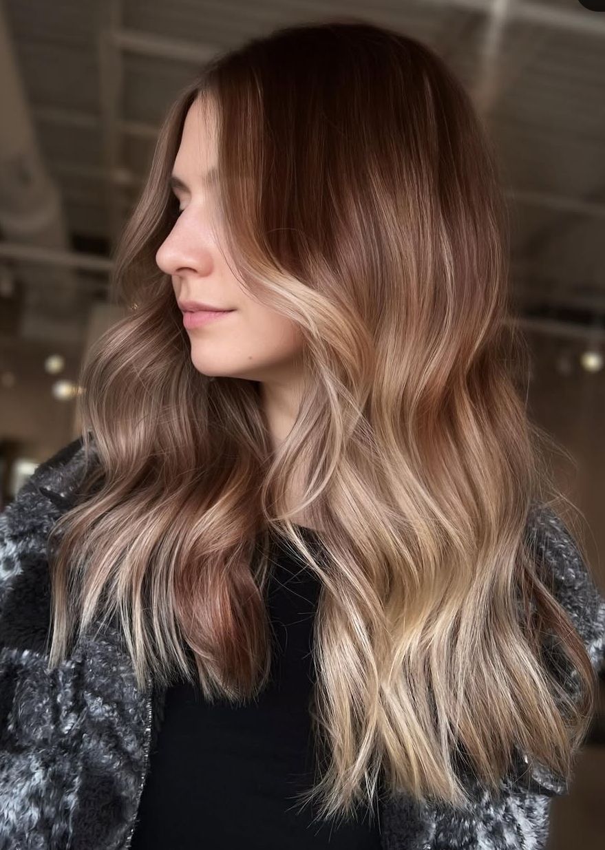 Chelsae Jenner — Warm Balayage ONESHOT Hair Awards entry